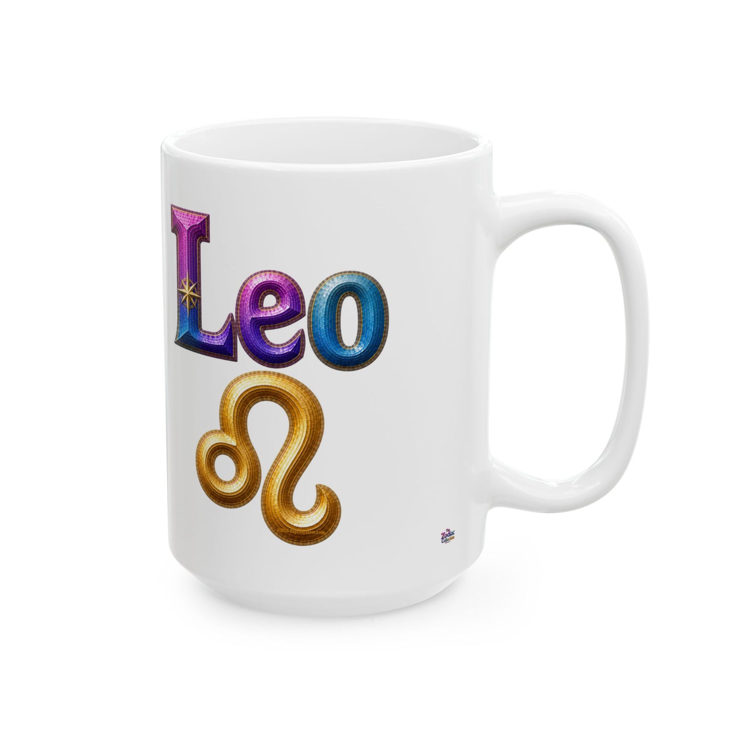 Leo Zodiac Mug | Ceramic Coffee Mug 11oz. | 15oz.