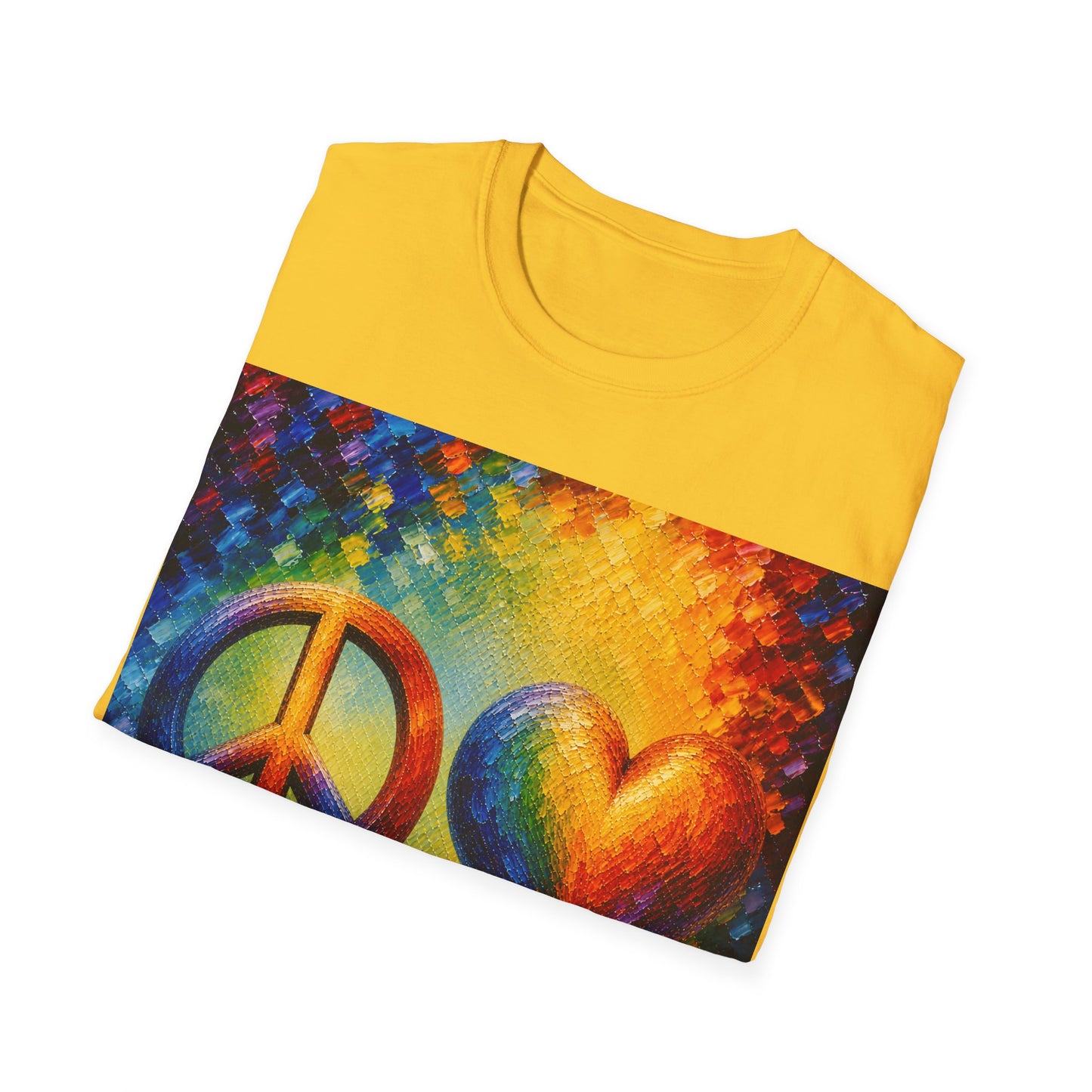 Good Vibes Peace and Love T-Shirt | 13 Colors | S - 3XL