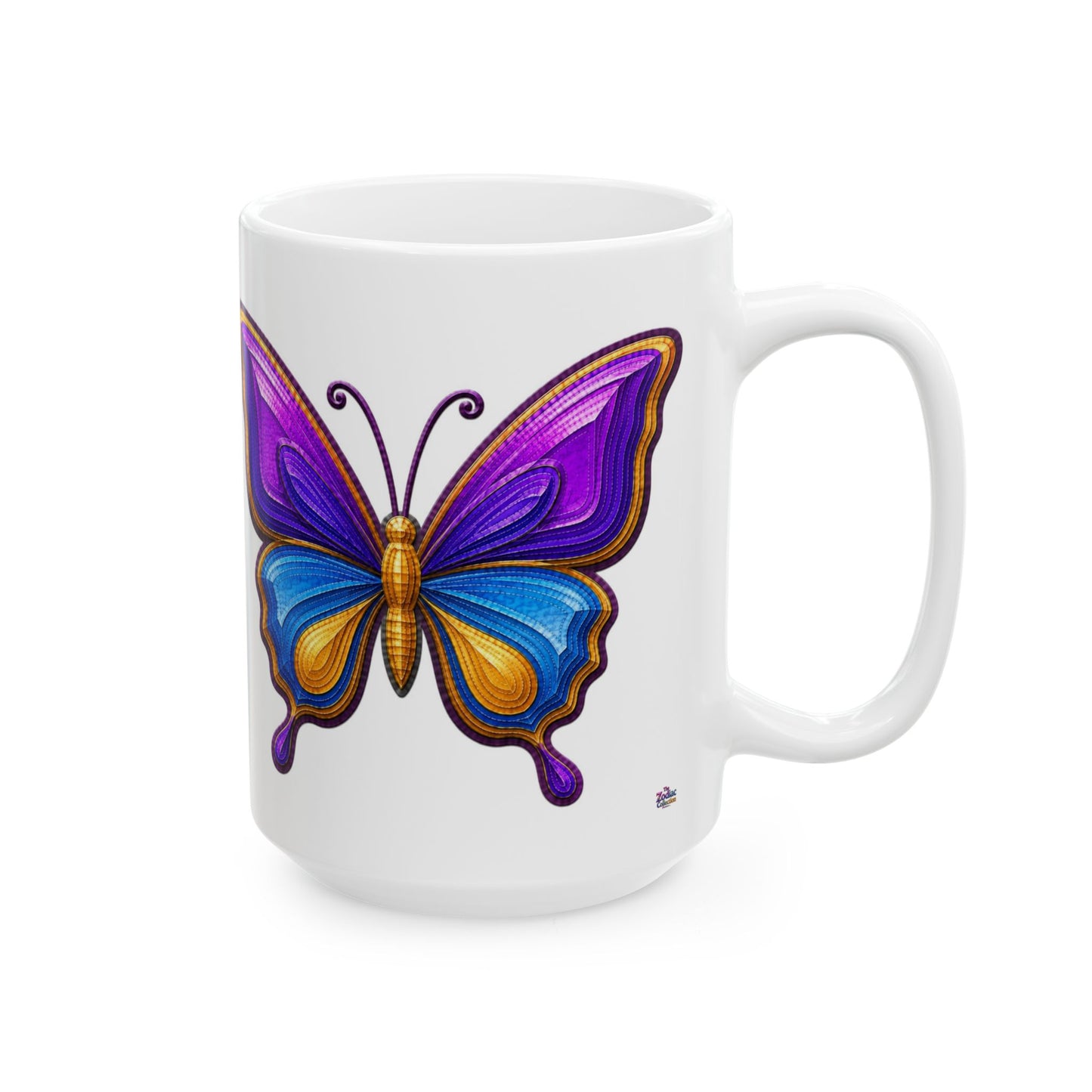 Zodiac 3D Butterfly Mug | Ceramic Coffee Mug 11oz. | 15oz.