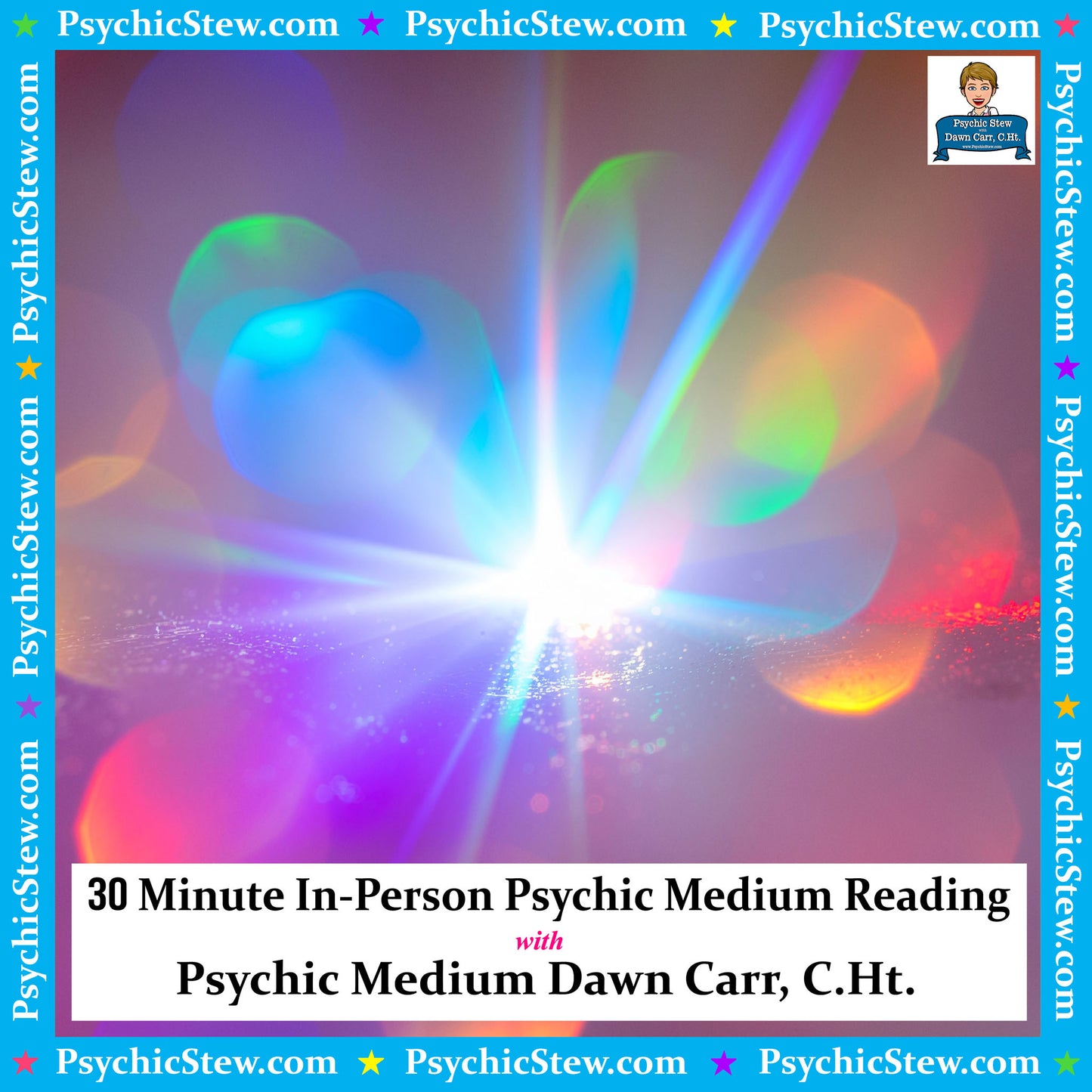 30 Minute In-Person Psychic Medium Reading (Unlimited Guests)