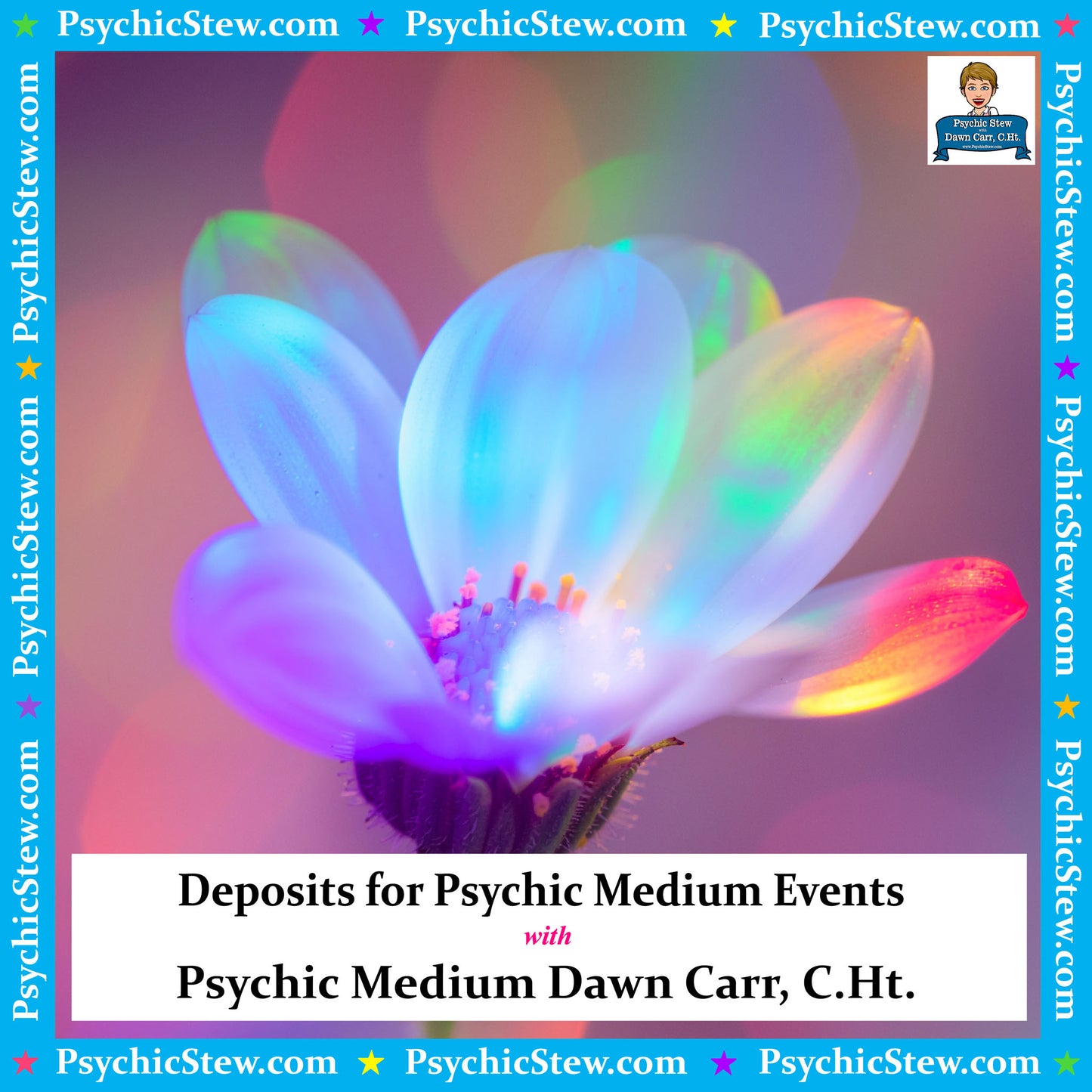 $50 Deposit for Psychic Medium Parties and Functions