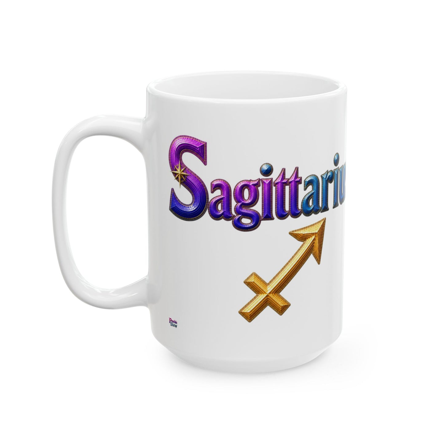 Sagittarius Zodiac Mug | Ceramic Coffee Mug 11oz. | 15oz.