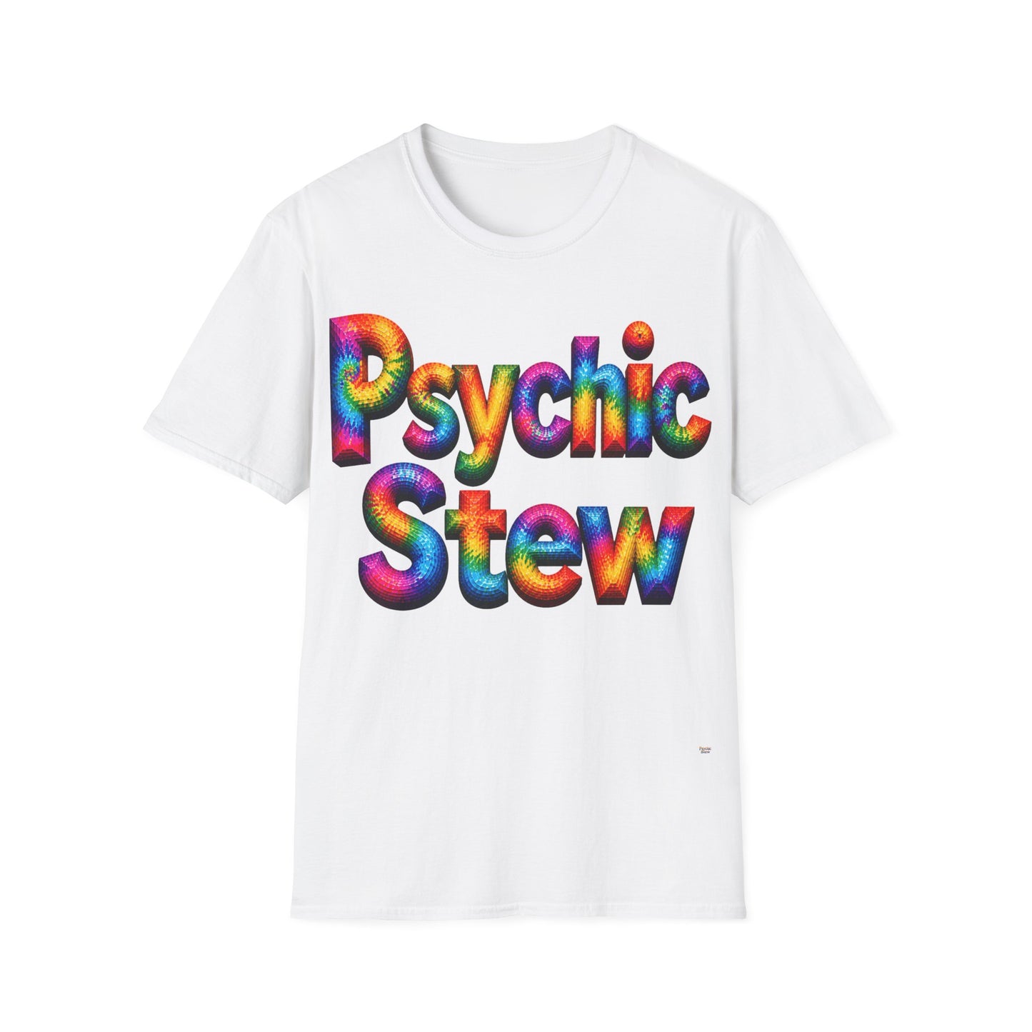 Good Vibes Tie-Dye Psychic Stew T-Shirt | 13 Colors | S - 3XL