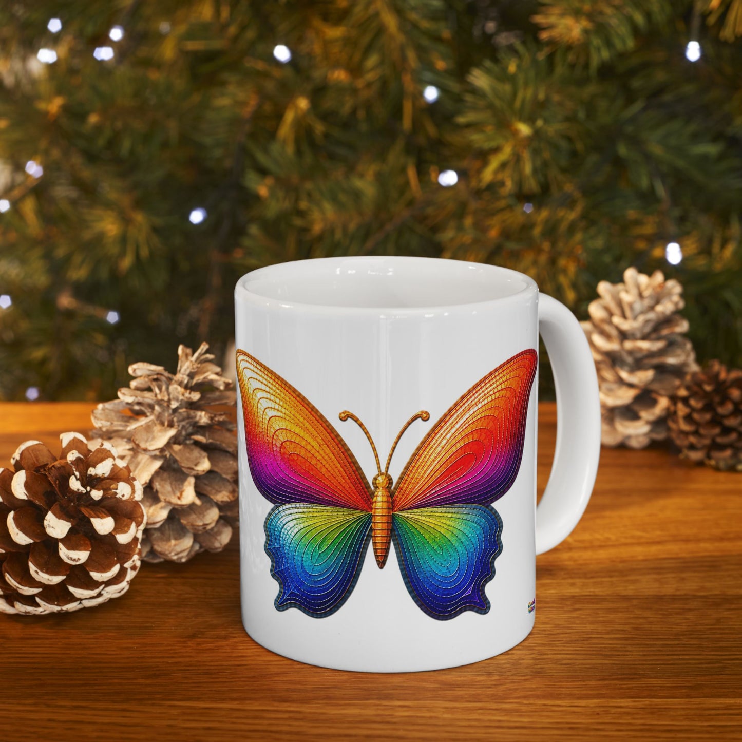 Good Vibes Butterfly Mug | Ceramic Coffee Mug 11 oz. | 15oz.
