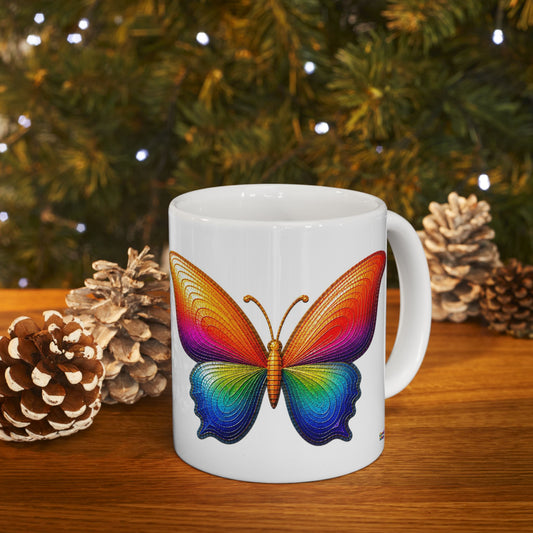 Good Vibes Butterfly Mug | Ceramic Coffee Mug 11 oz. | 15oz.