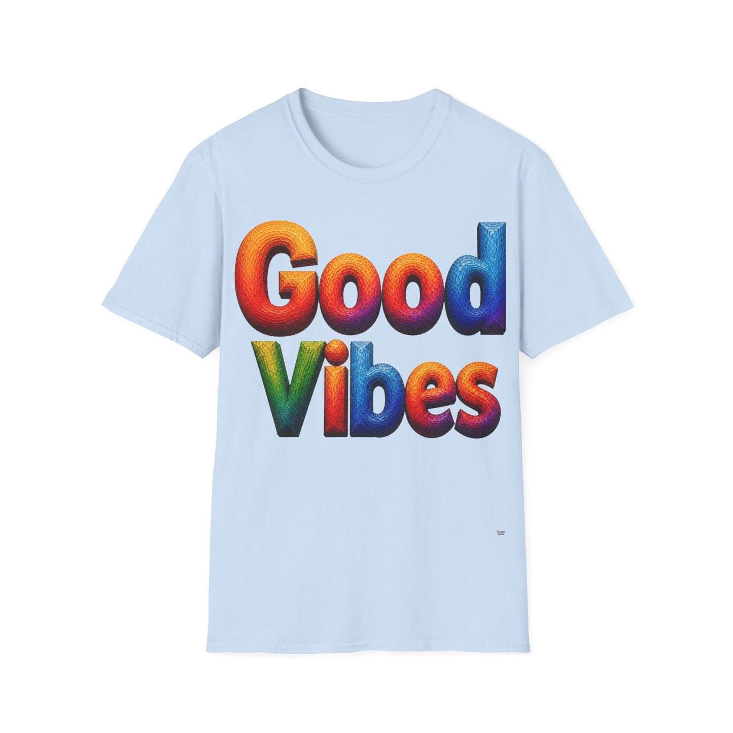 Colorful Good Vibes T-Shirt | 13 Colors | S - 3XL