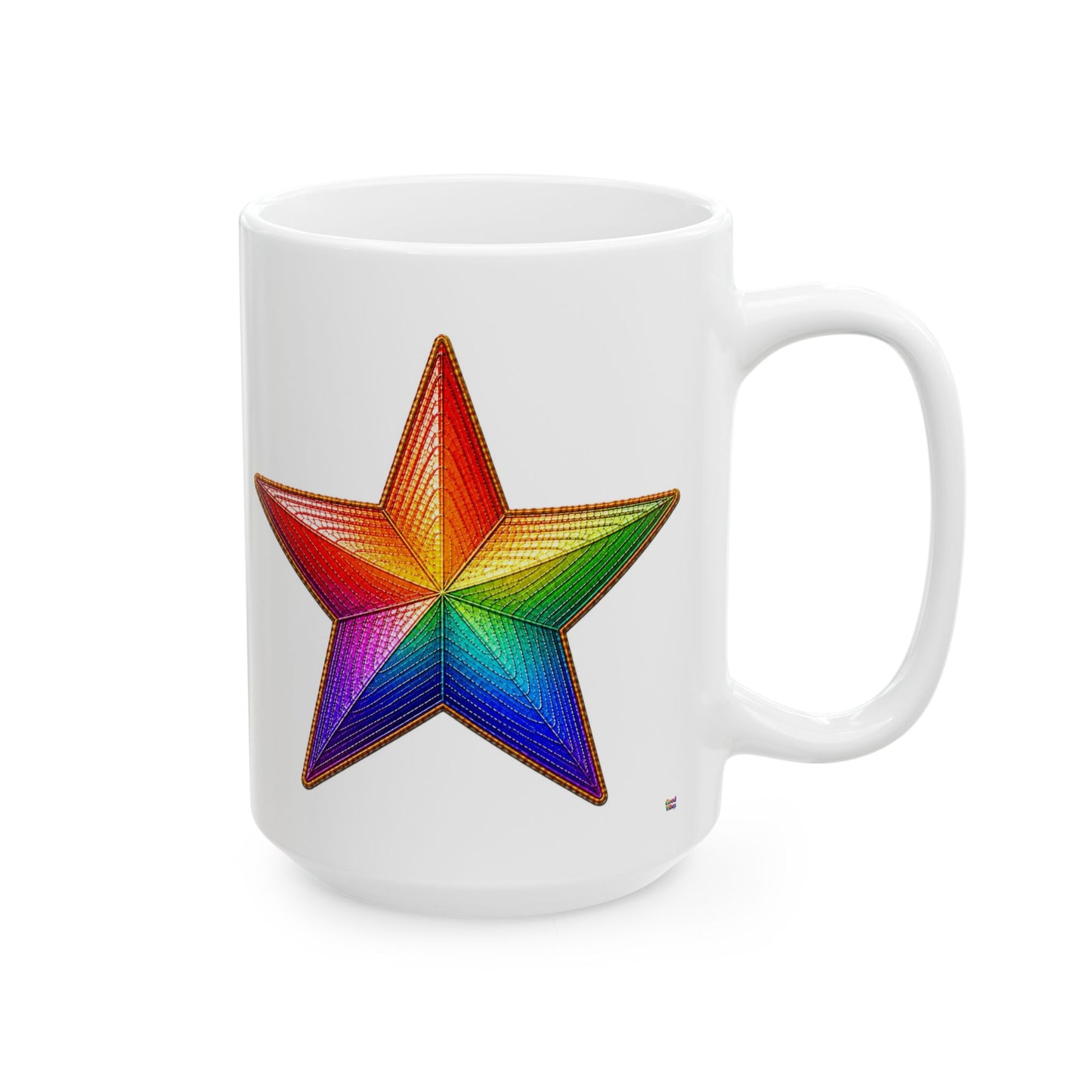Good Vibes Star Mug | Ceramic Coffee Mug 11oz. | 15oz.