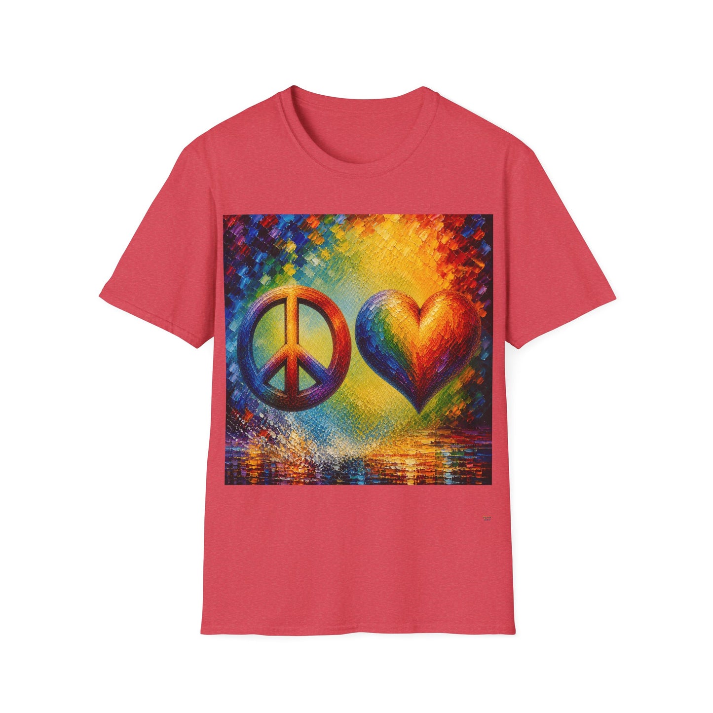 Good Vibes Peace and Love T-Shirt | 13 Colors | S - 3XL