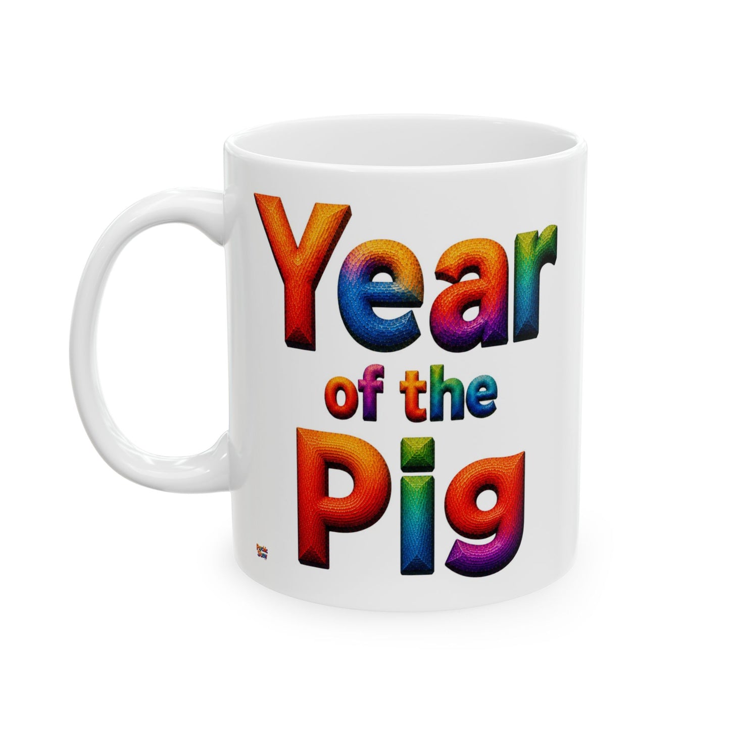 Year of the Pig Mug | Ceramic Coffee Mug 11oz. | 15oz.