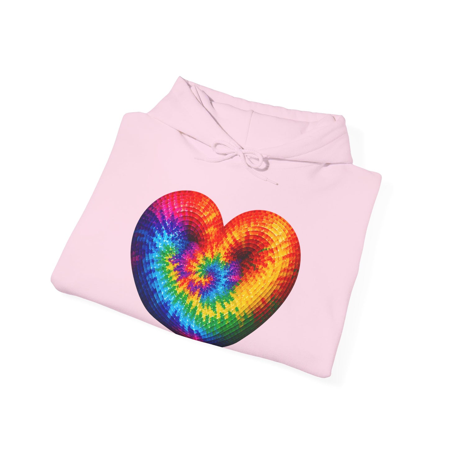 Tie-Dye Heart Hoodie | The Good Vibes Collection
