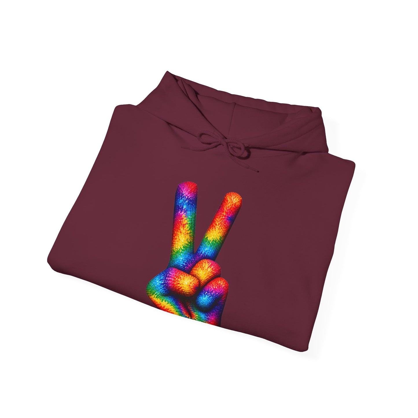 Tie-Dye Peace Hoodie | The Good Vibes Collection