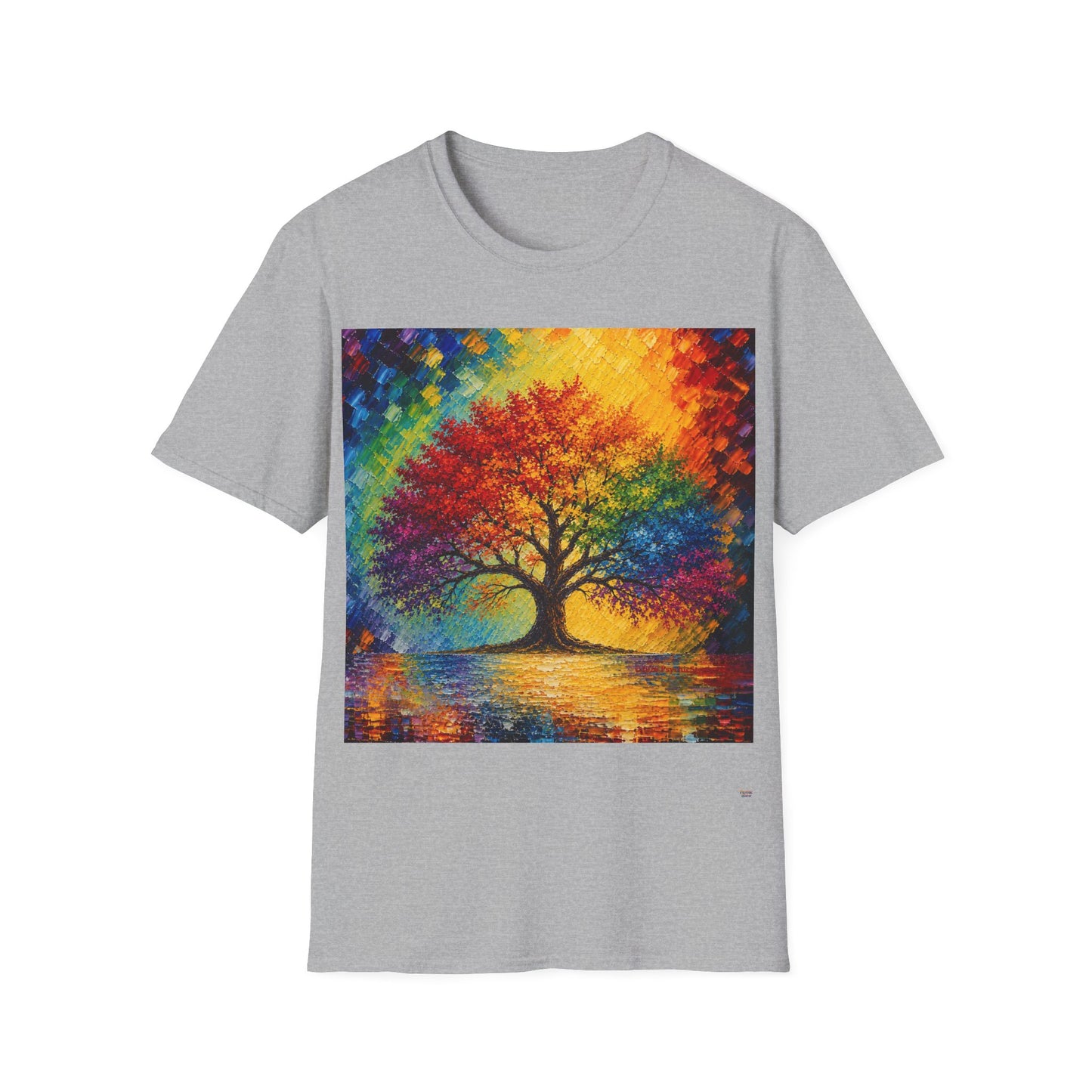 Good Vibes Painted Tree T-Shirt | 13 Colors | S - 3XL