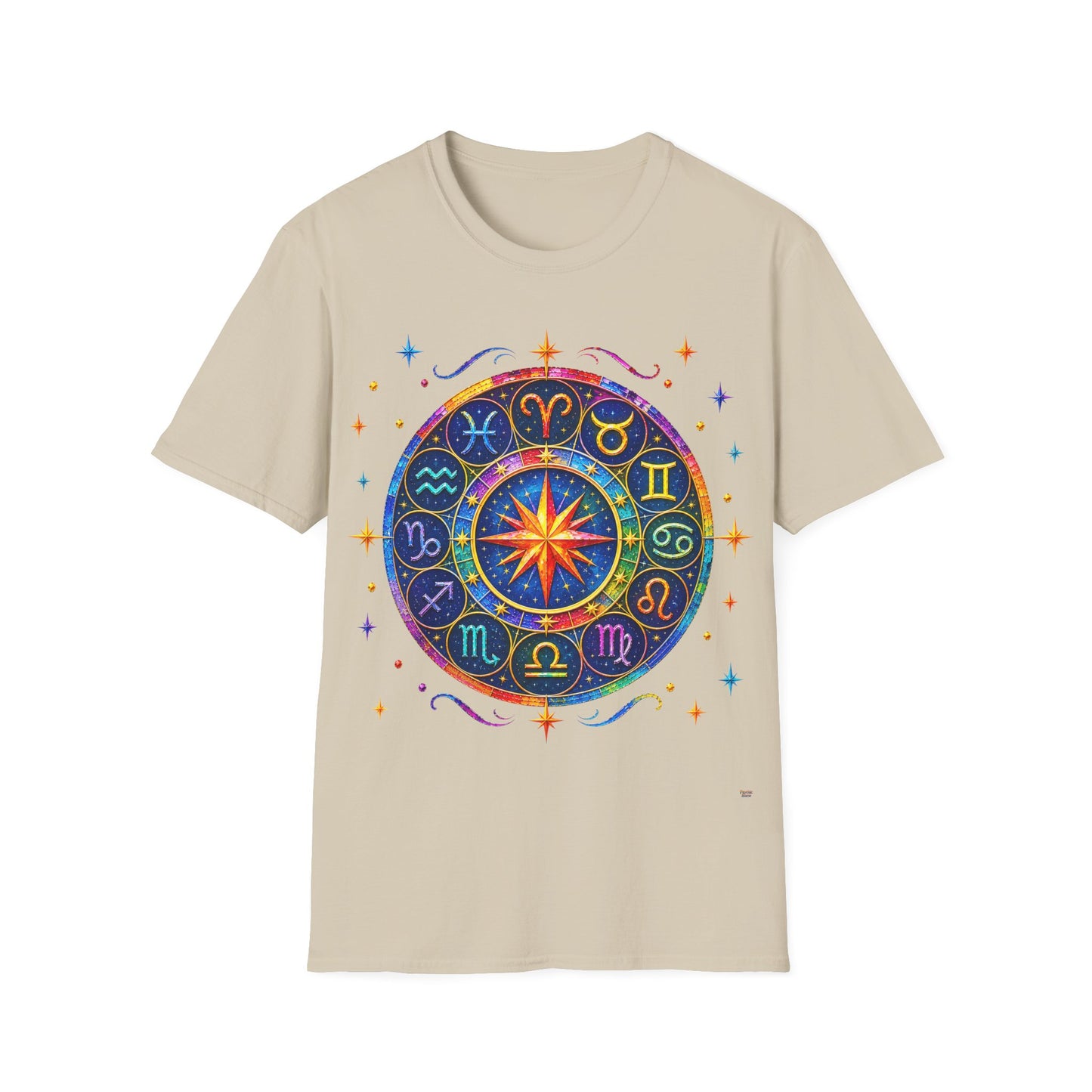 Zodiac Wheel T-Shirt | 13 Colors | S - 3XL