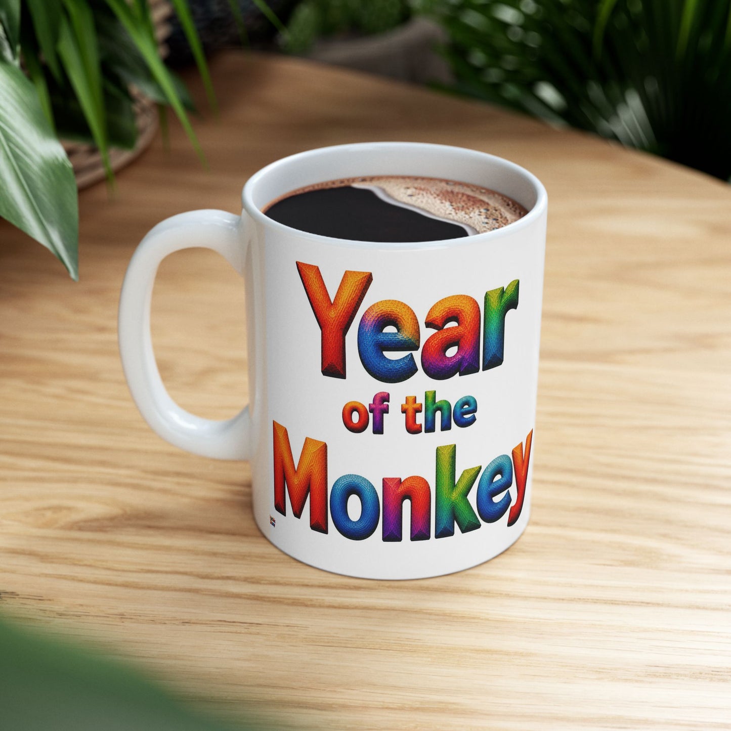 Year of the Monkey Mug | Ceramic Coffee Mug 11oz. | 15oz.