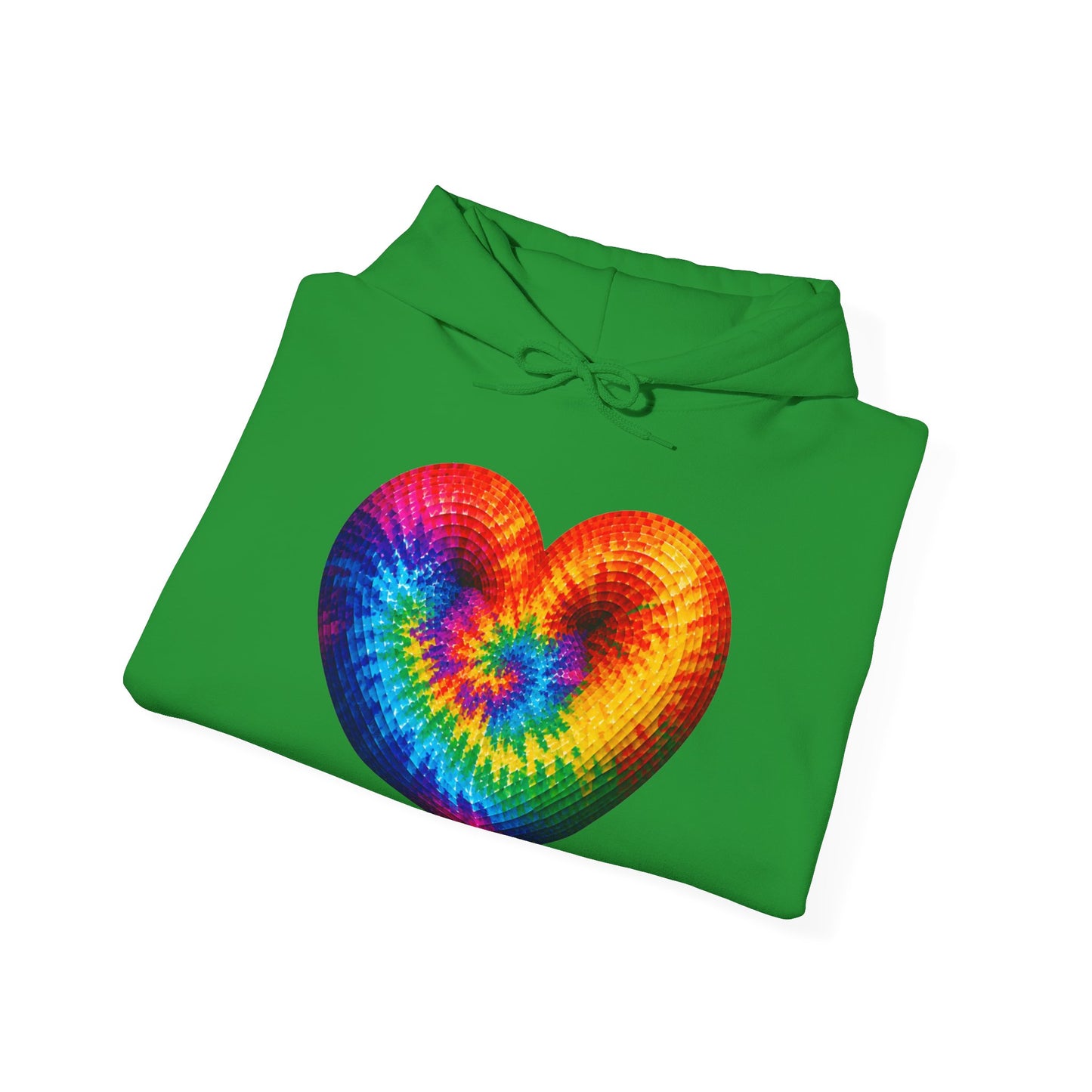 Tie-Dye Heart Hoodie | The Good Vibes Collection