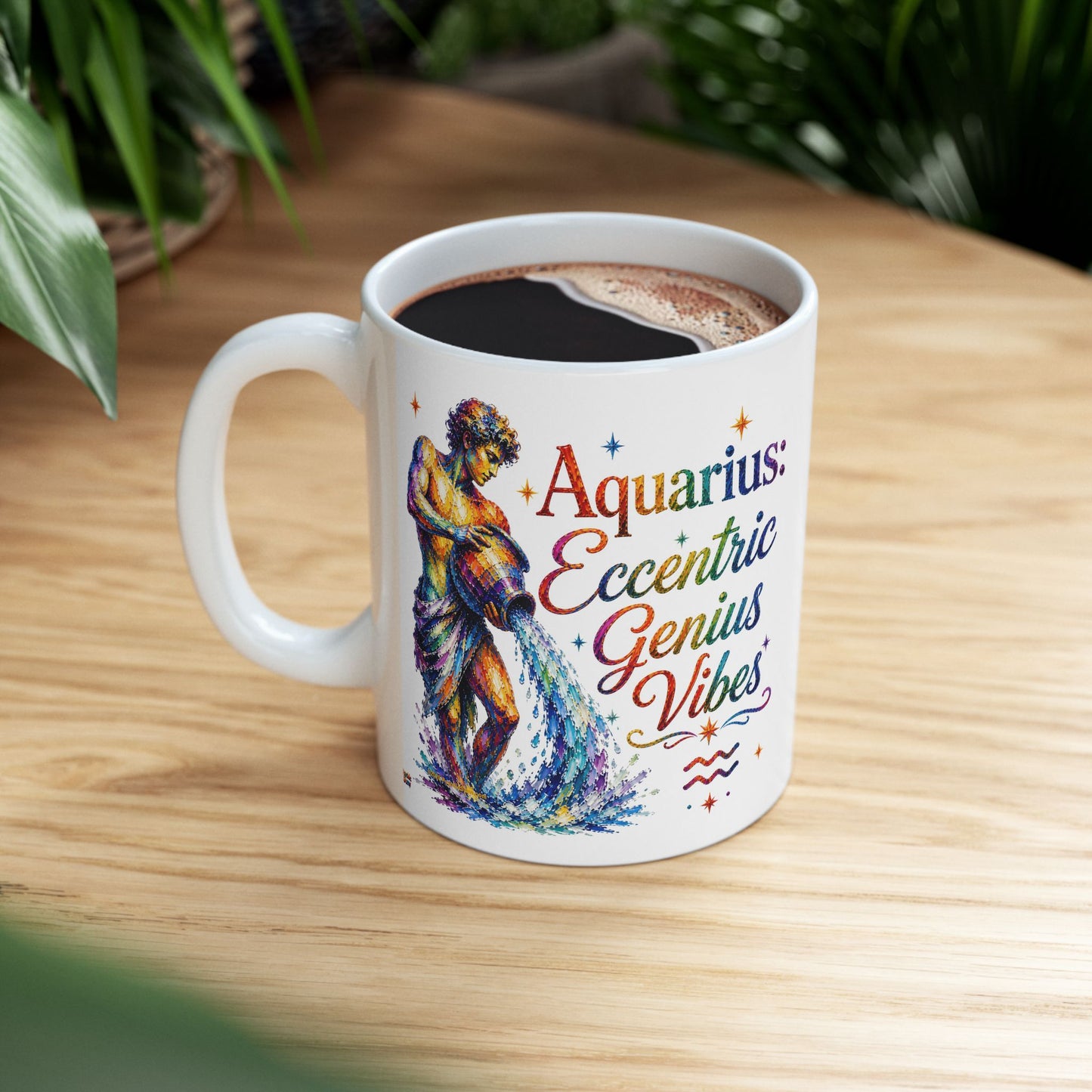 The Aquarius Mug | Ceramic Coffee Mug 11oz. | 15oz.