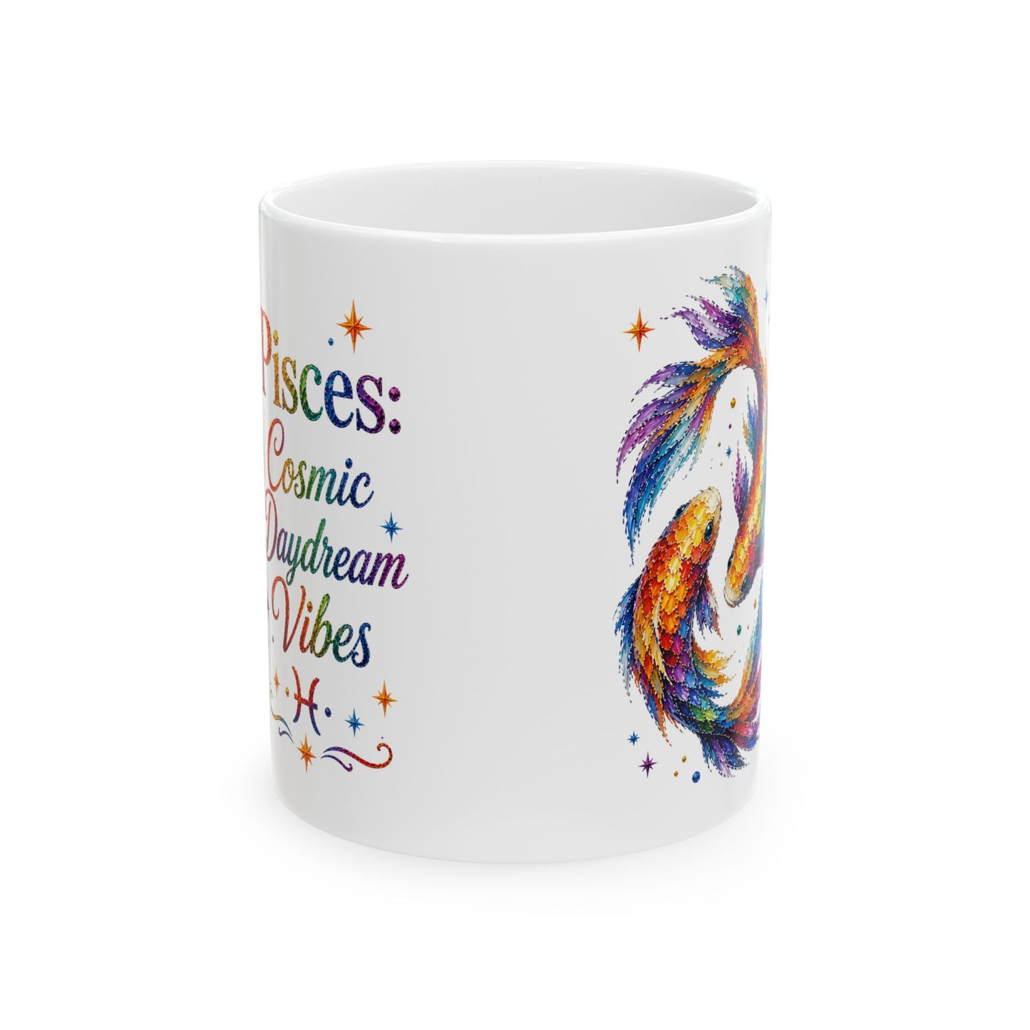 The Pisces Mug | Ceramic Coffee Mug 11oz. | 15oz.