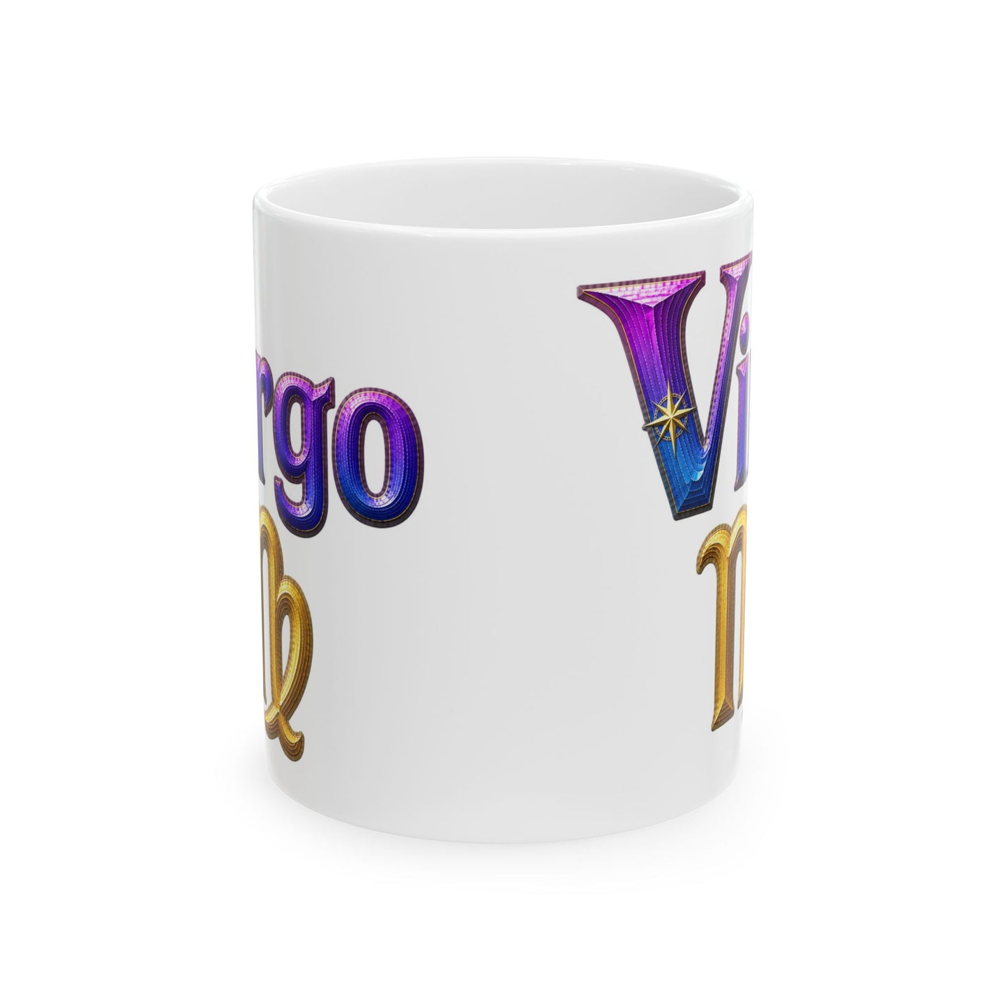 Virgo Zodiac Mug | Ceramic Coffee Mug 11oz. | 15oz.