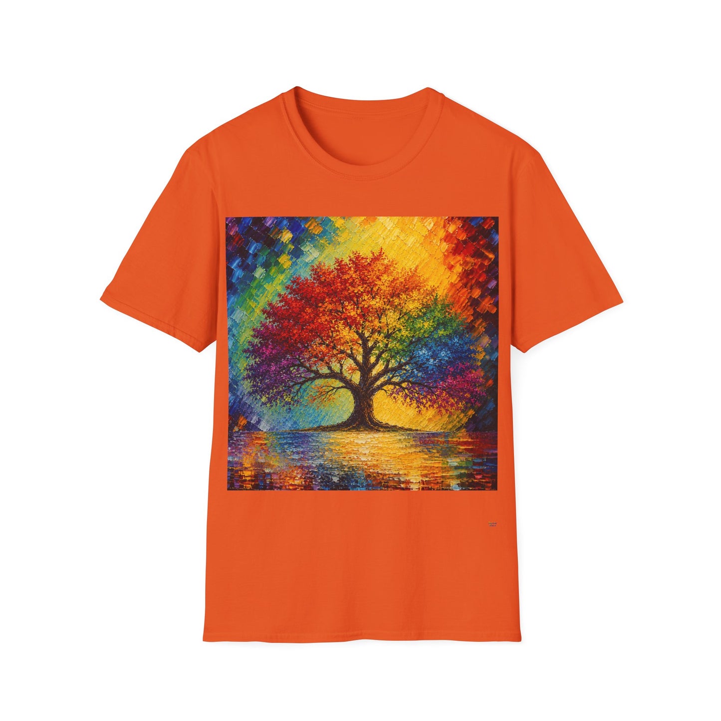 Good Vibes Painted Tree T-Shirt | 13 Colors | S - 3XL