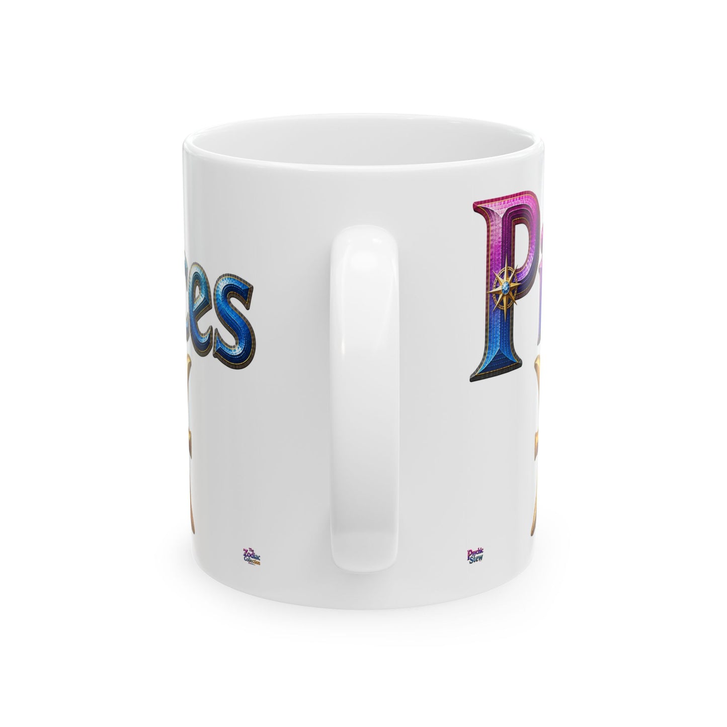 Pisces Zodiac Mug | Ceramic Coffee Mug 11oz. | 15oz.