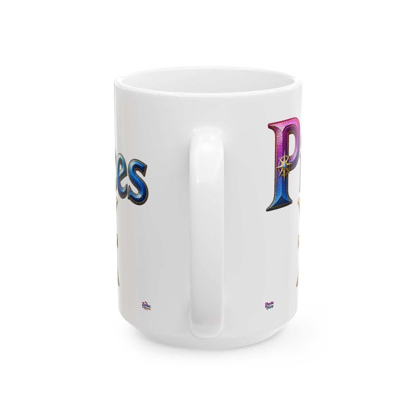 Pisces Zodiac Mug | Ceramic Coffee Mug 11oz. | 15oz.