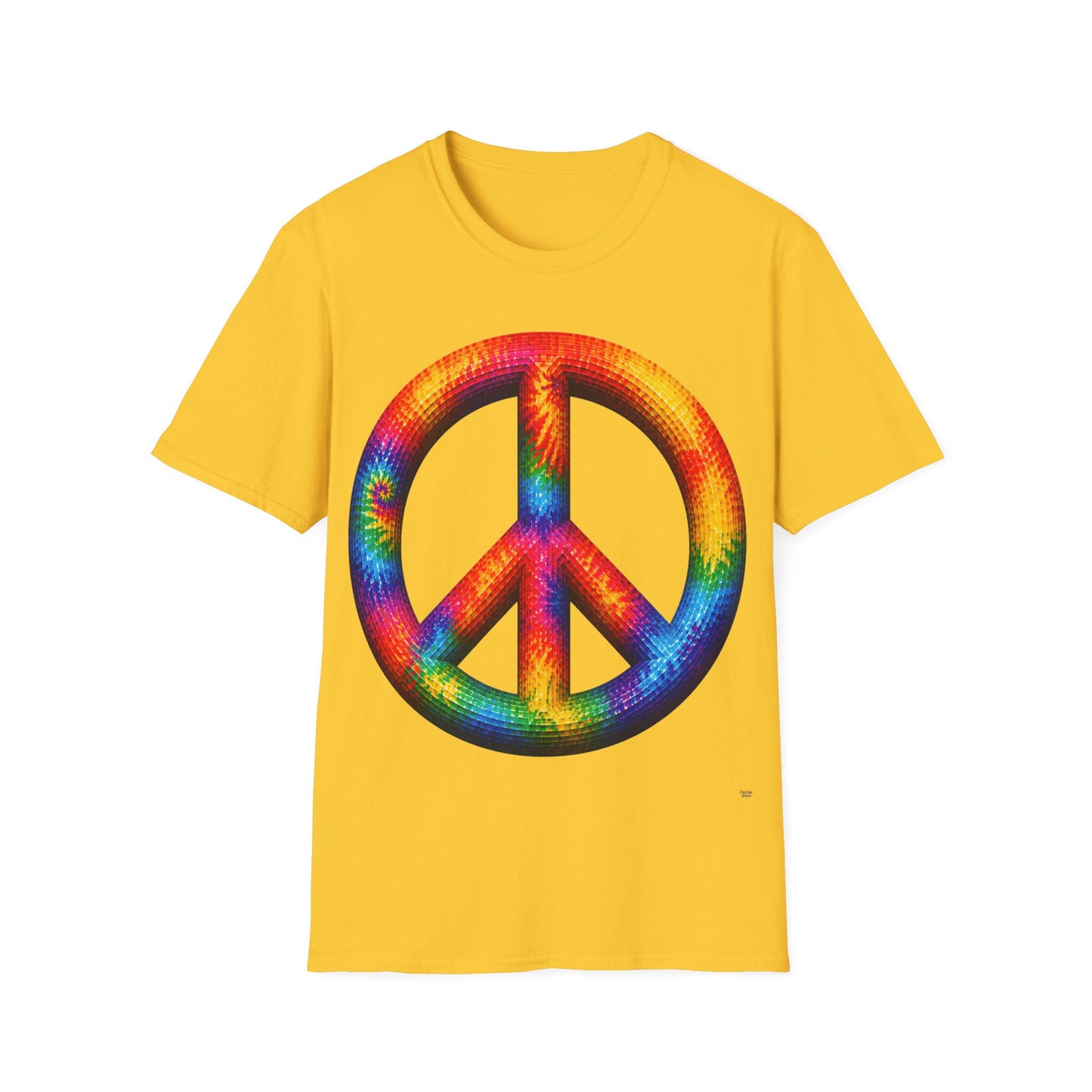 Good Vibes Tie-Dye Peace T-Shirt | 13 Colors | S - 3XL