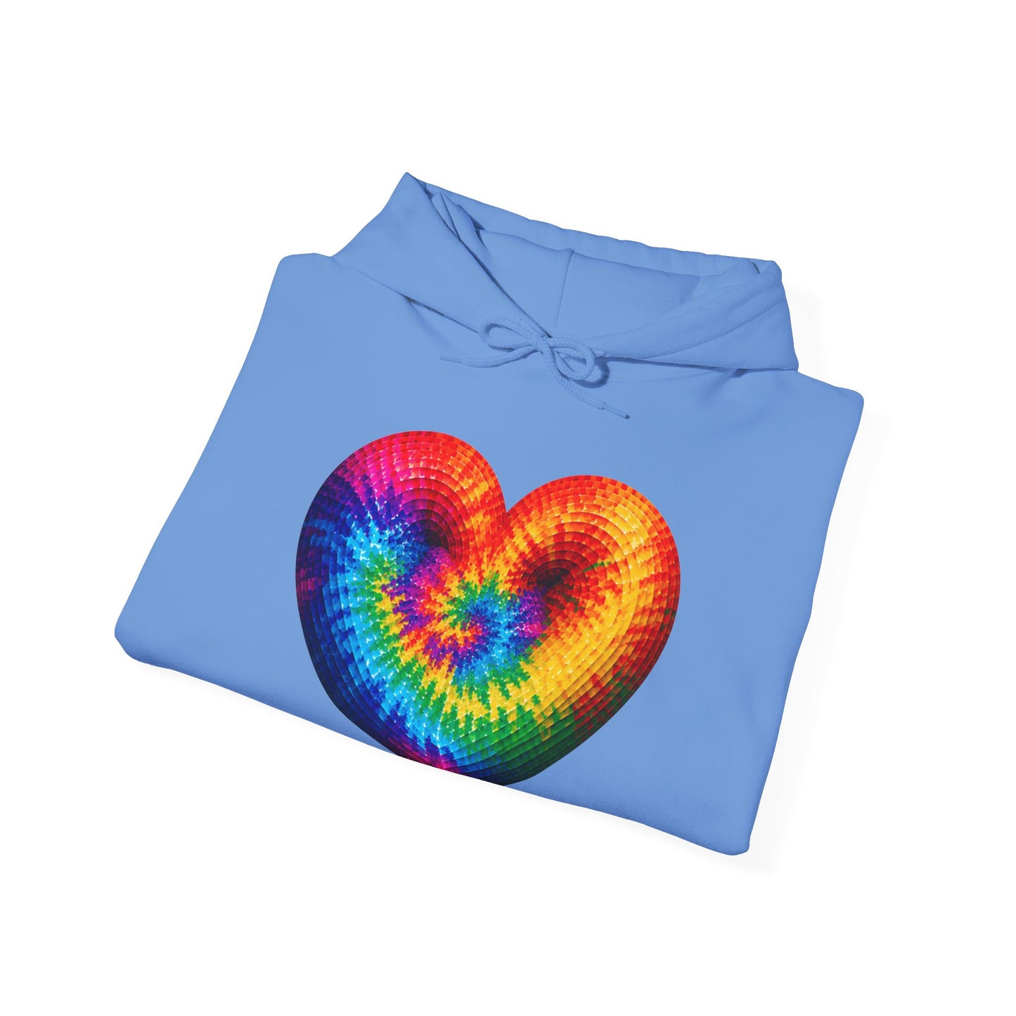 Tie-Dye Heart Hoodie | The Good Vibes Collection