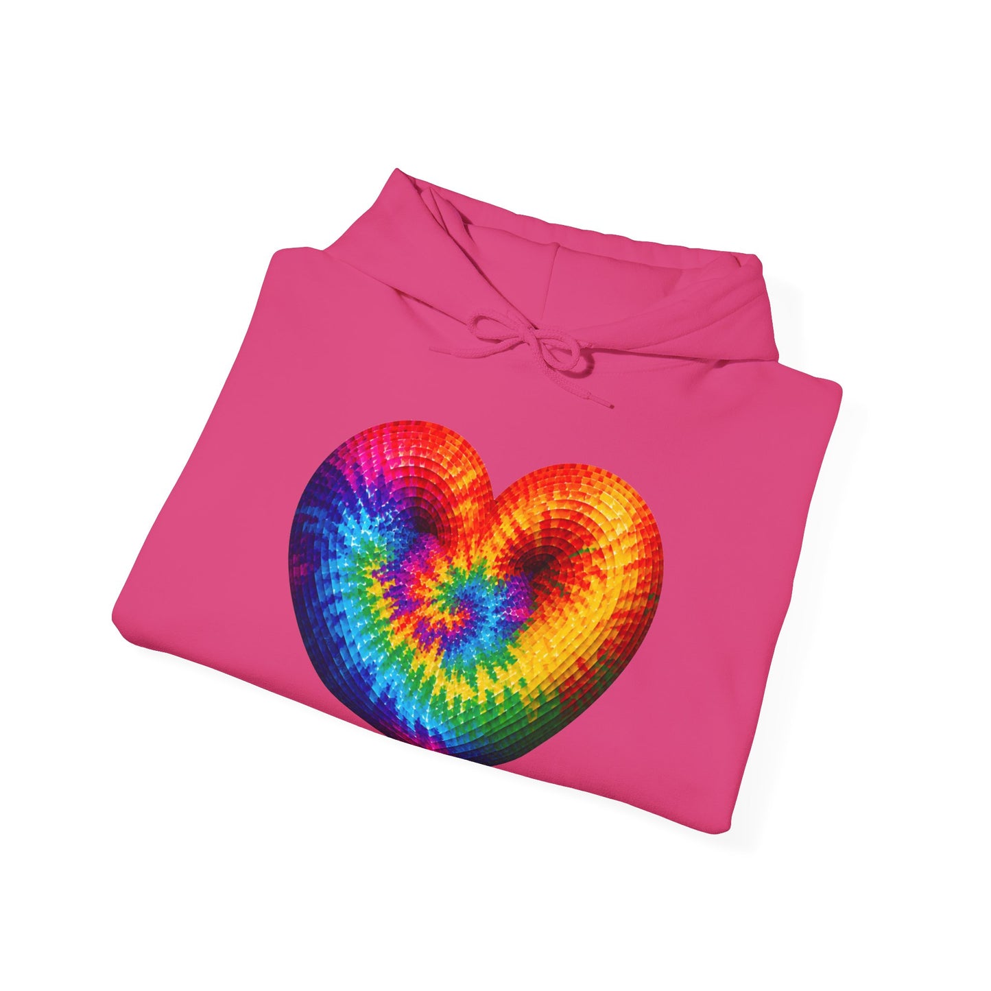 Tie-Dye Heart Hoodie | The Good Vibes Collection