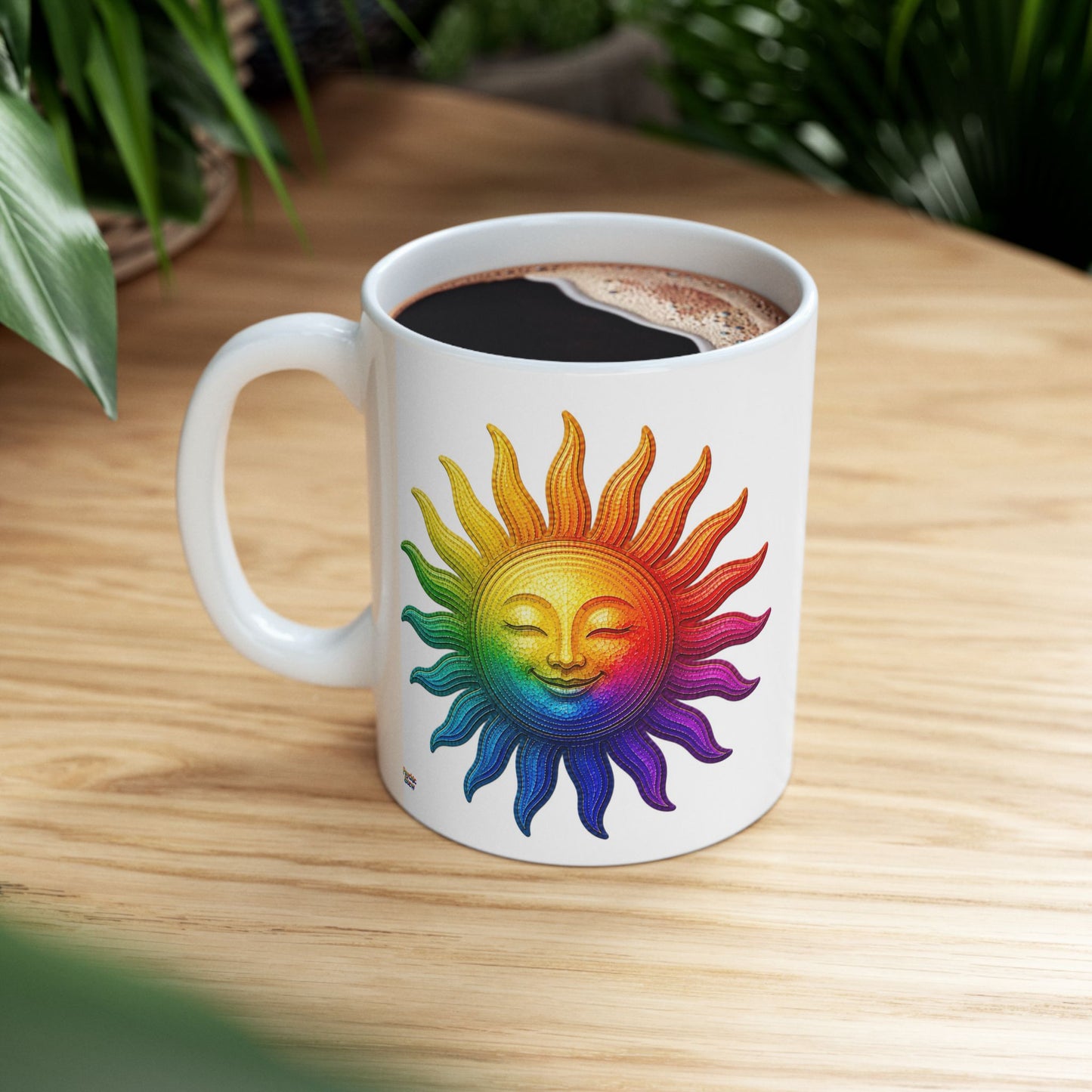 Good Vibes Sun Mug | Ceramic Coffee Mug 11oz. | 15oz.