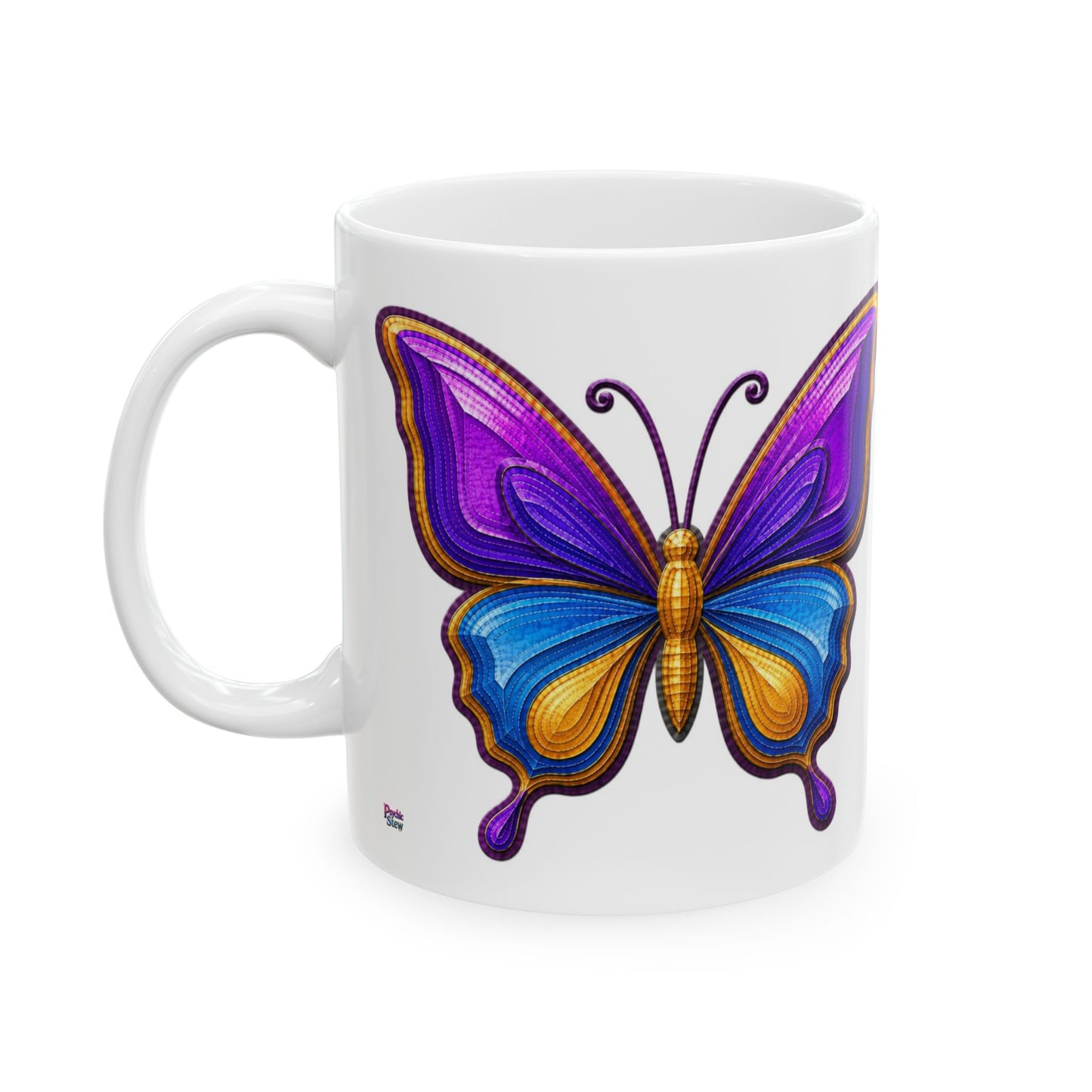 Zodiac 3D Butterfly Mug | Ceramic Coffee Mug 11oz. | 15oz.