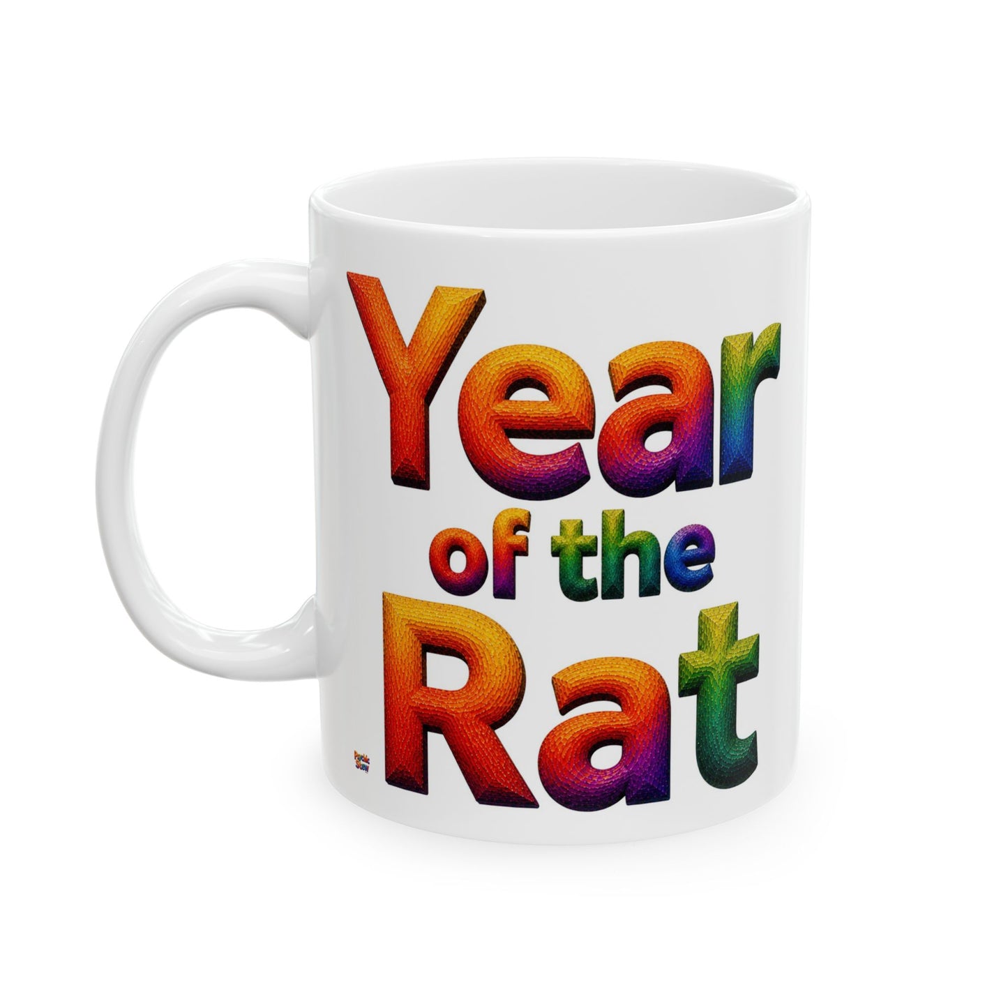 Year of the Rat Mug | Ceramic Coffee Mug 11oz. | 15oz.