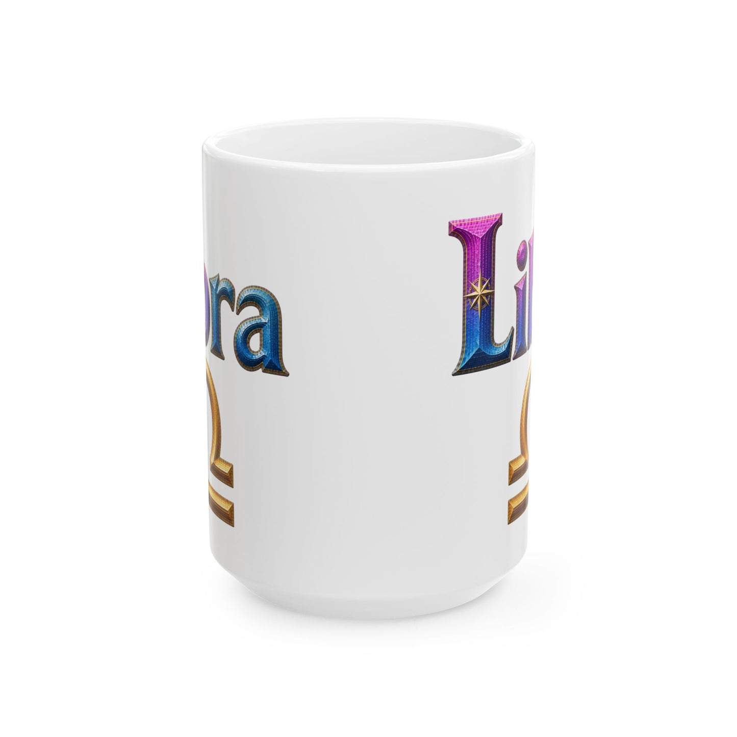 Libra Zodiac Mug | Ceramic Coffee Mug 11oz. | 15oz.
