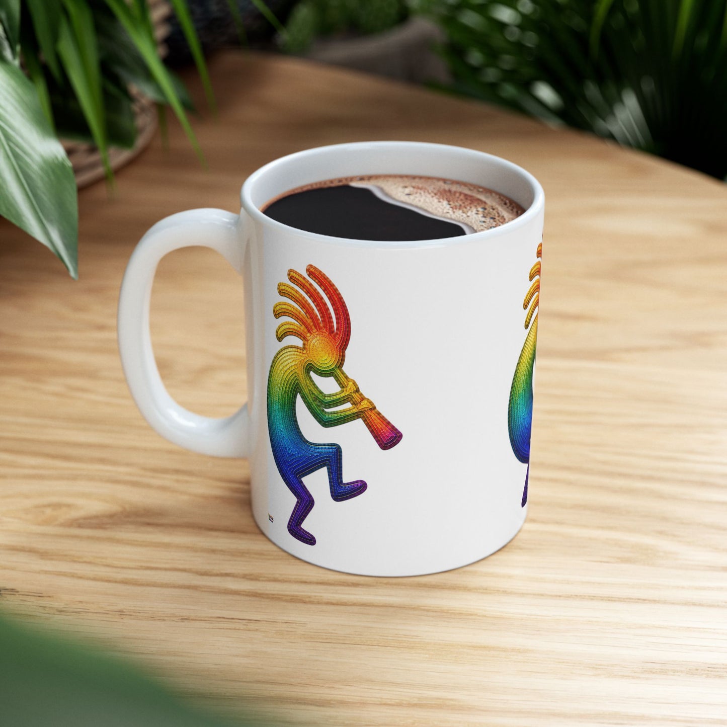 Good Vibes Kokopelli Mug | Ceramic Coffee Mug 11oz. | 15oz.