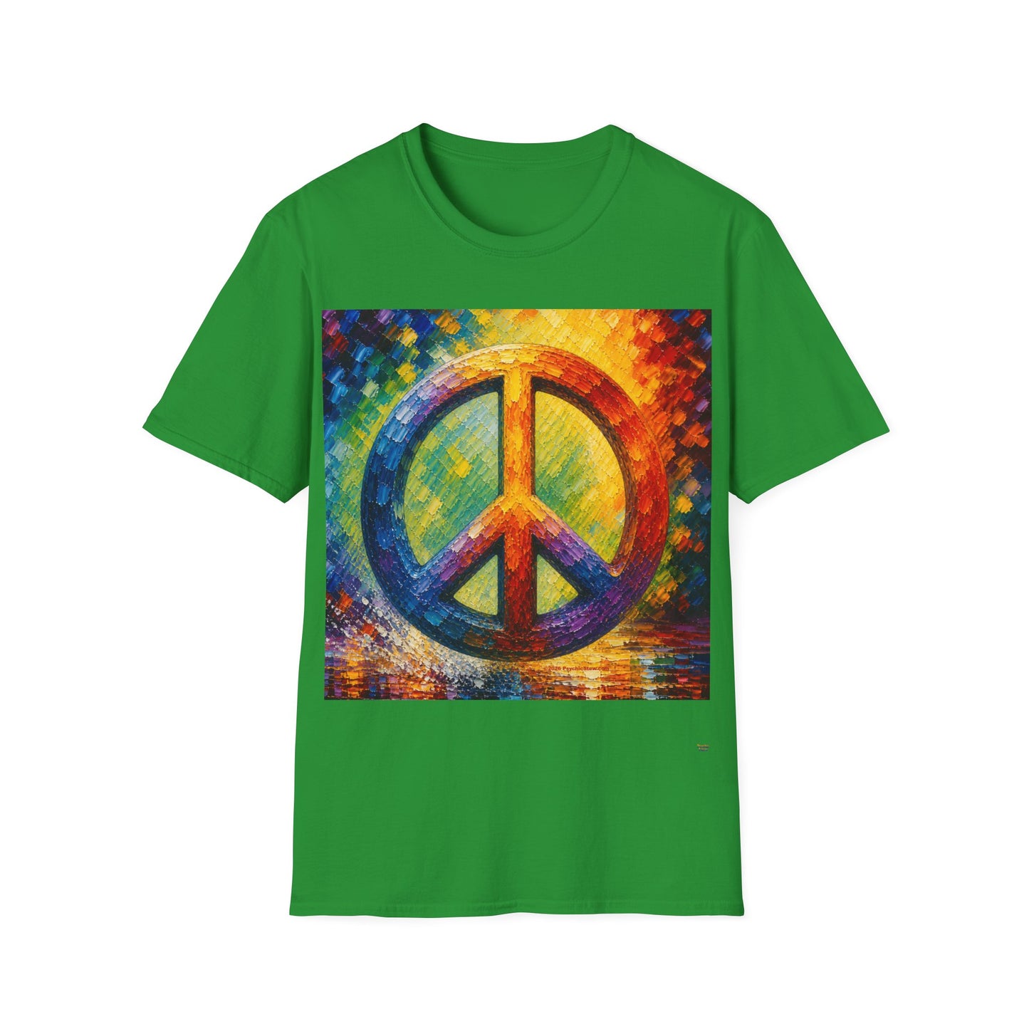 Good Vibes Pretty Peace T-Shirt | 13 Colors | S - 3XL