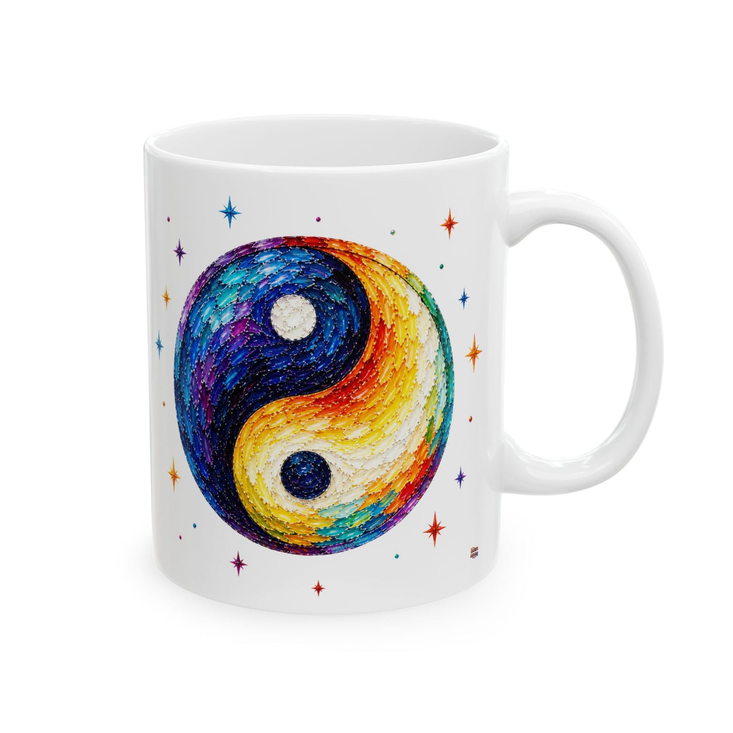 Yin-Yang Mug | Ceramic Coffee Mug 11oz. | 15oz.