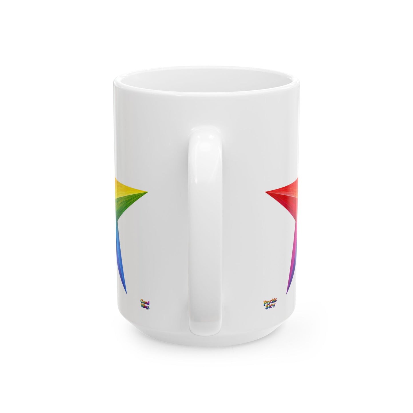 Good Vibes Bright Star Mug | Ceramic Coffee Mug 11oz. | 15oz.