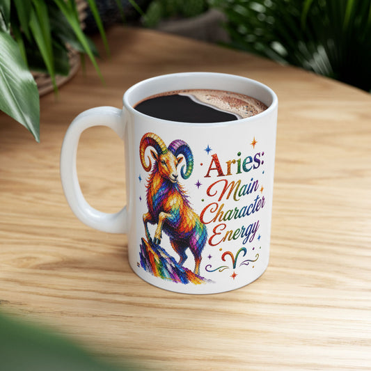The Aries Mug | Ceramic Coffee Mug 11oz. | 15oz.