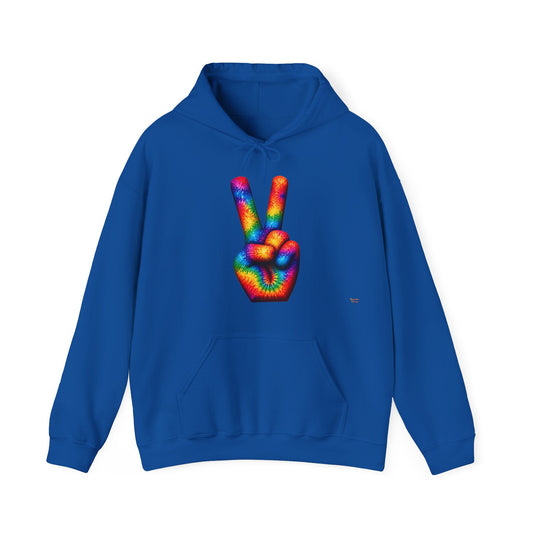 Tie-Dye Peace Hoodie | The Good Vibes Collection