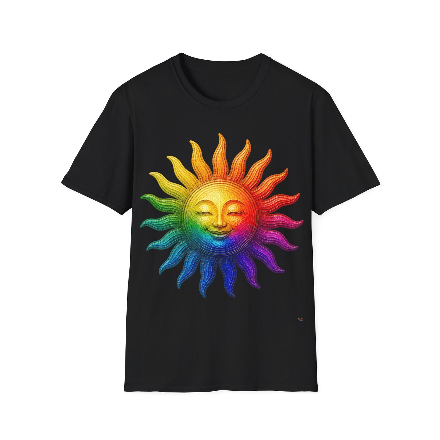 Good Vibes Happy Sun T-Shirt | 13 Colors | S - 3XL