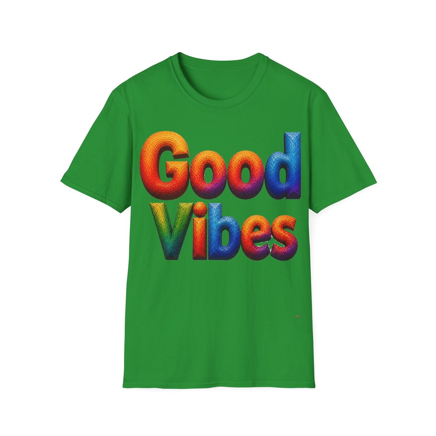 Colorful Good Vibes T-Shirt | 13 Colors | S - 3XL