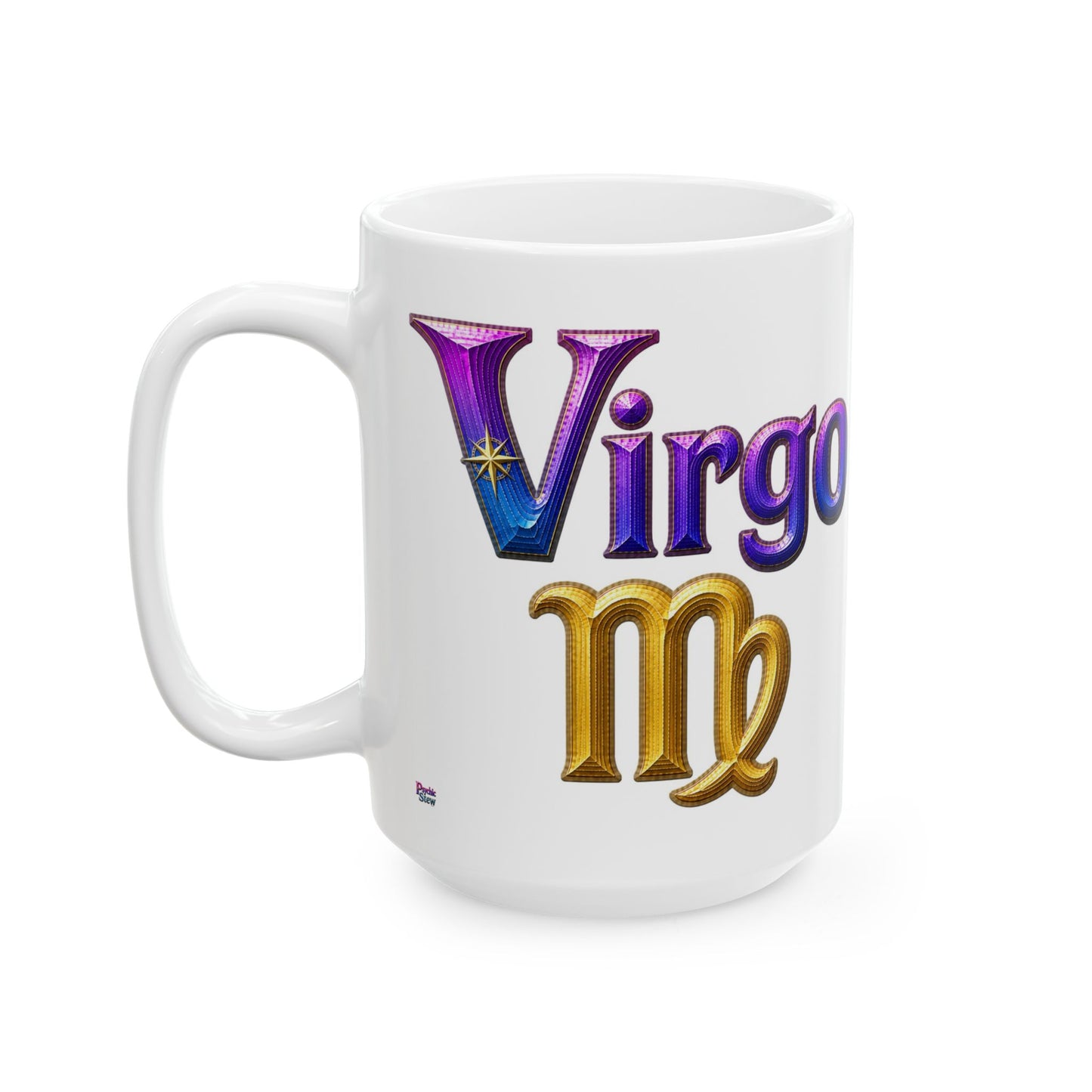 Virgo Zodiac Mug | Ceramic Coffee Mug 11oz. | 15oz.