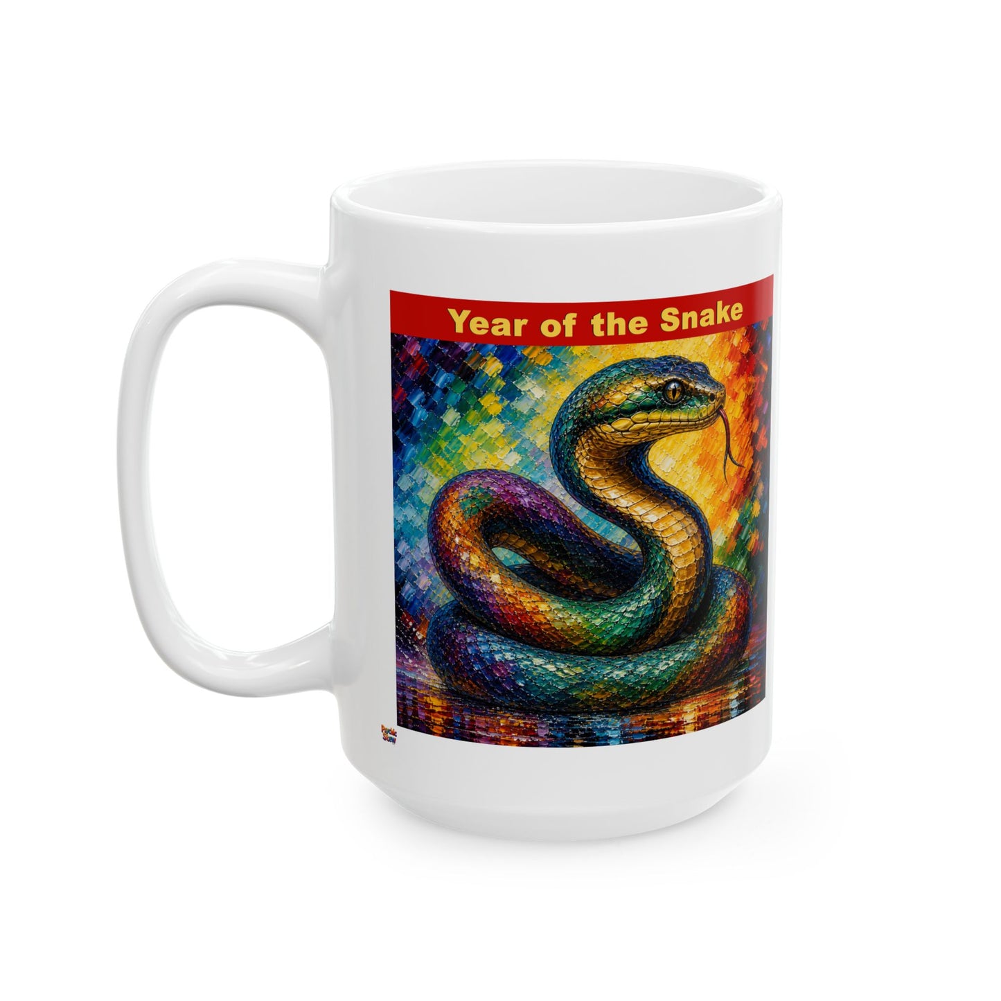 Eastern Year of the Snake Mug | Ceramic Coffee Mug 11oz. | 15oz.