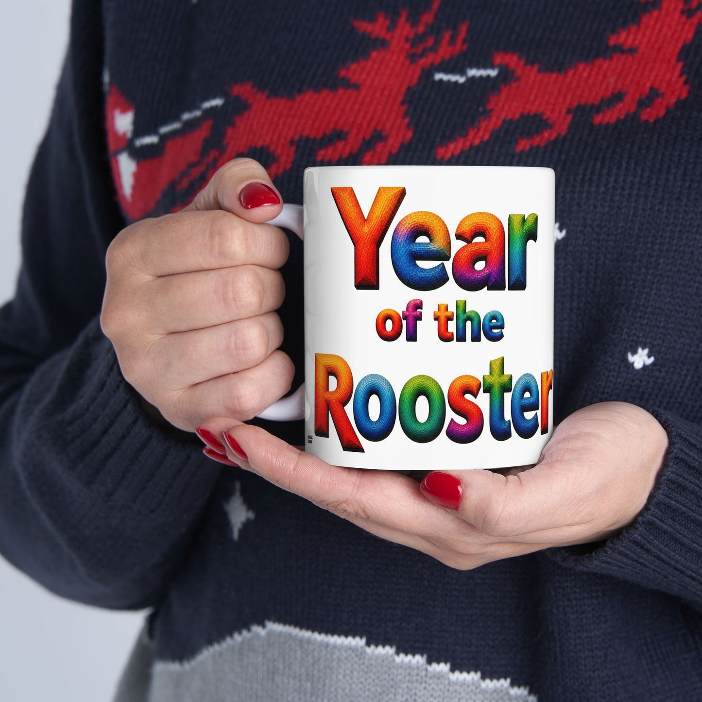 Year of the Rooster Mug | Ceramic Coffee Mug 11oz. | 15oz.