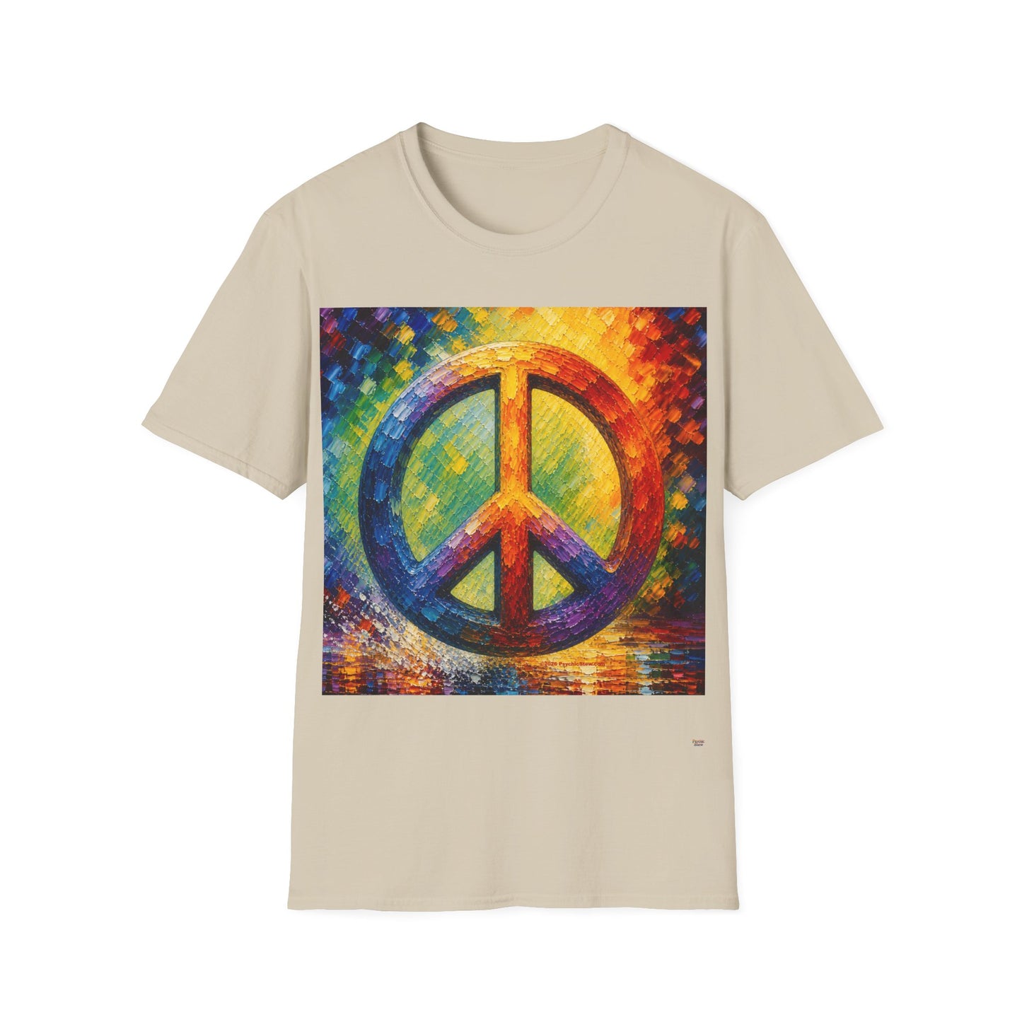 Good Vibes Pretty Peace T-Shirt | 13 Colors | S - 3XL