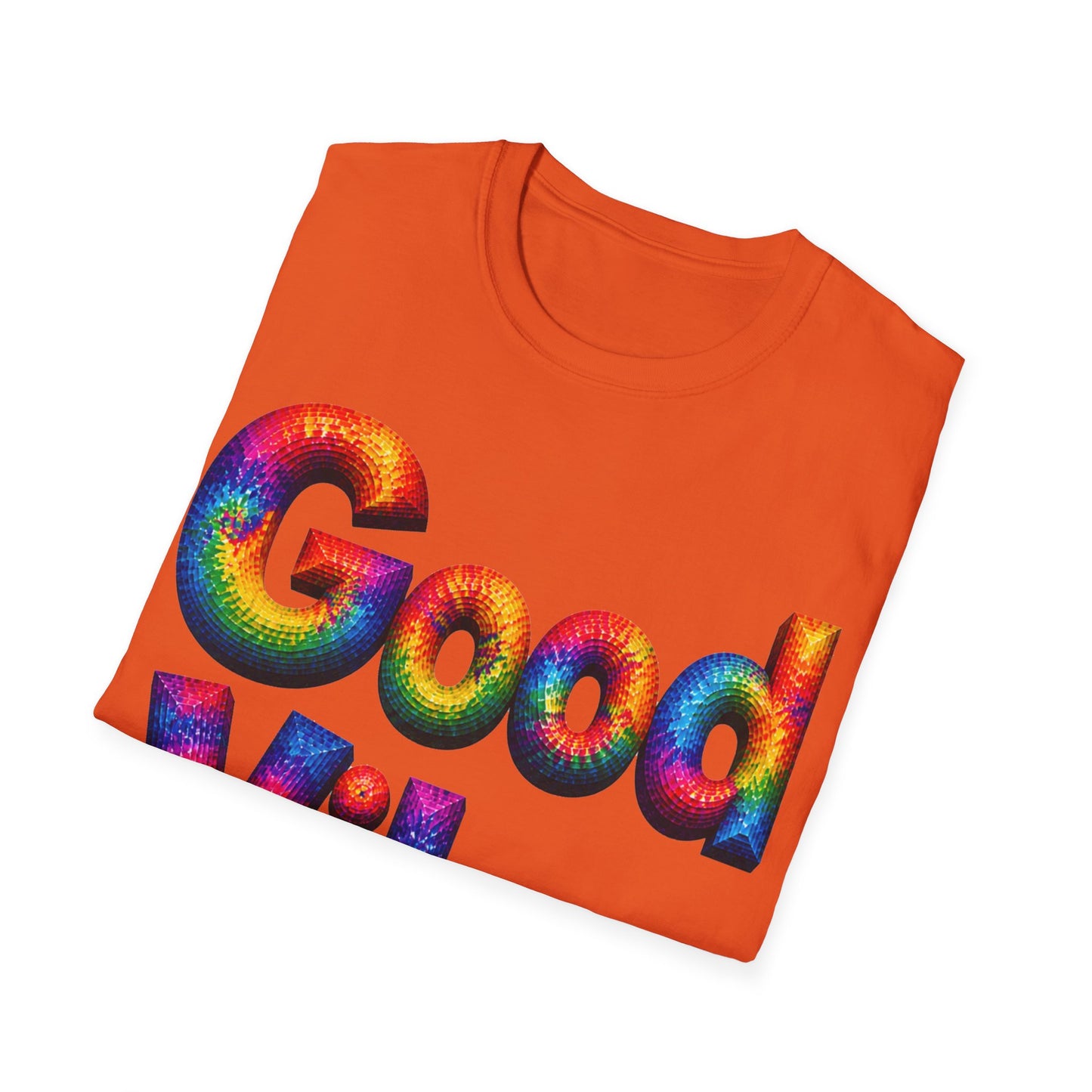 Good Vibes Tie-Dye T-Shirt | 13 Colors | S - 3XL