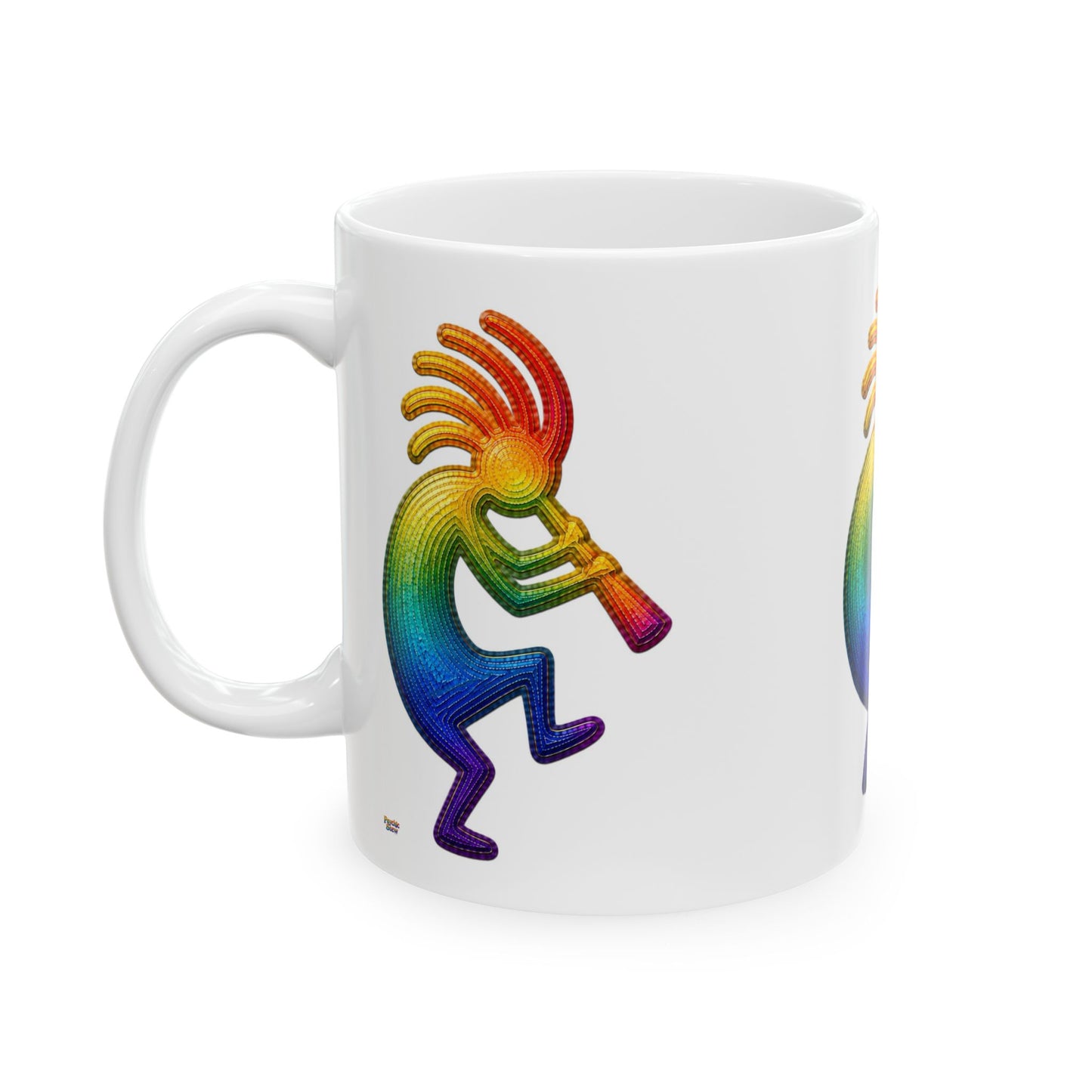 Good Vibes Kokopelli Mug | Ceramic Coffee Mug 11oz. | 15oz.