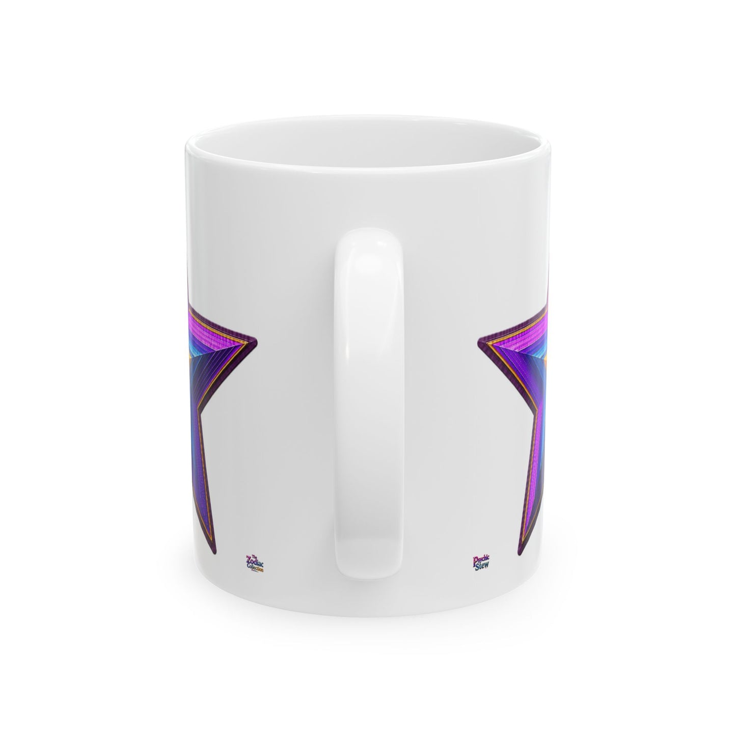 Zodiac 3D Star Mug | Ceramic Coffee Mug 11oz. | 15oz.
