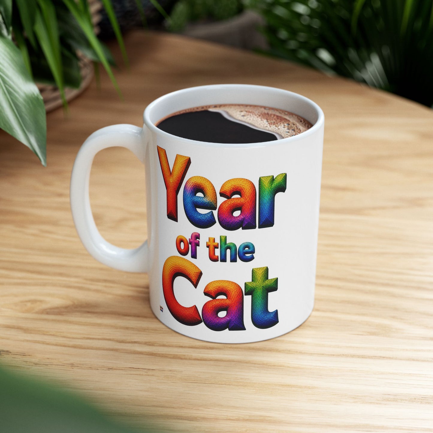Year of the Cat Mug | Ceramic Coffee Mug 11oz. | 15oz.