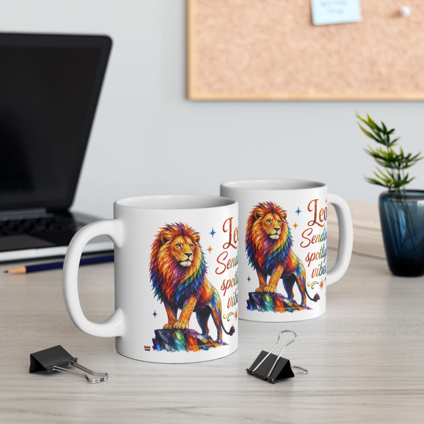 The Leo Mug | Ceramic Coffee Mug 11oz. | 15oz.