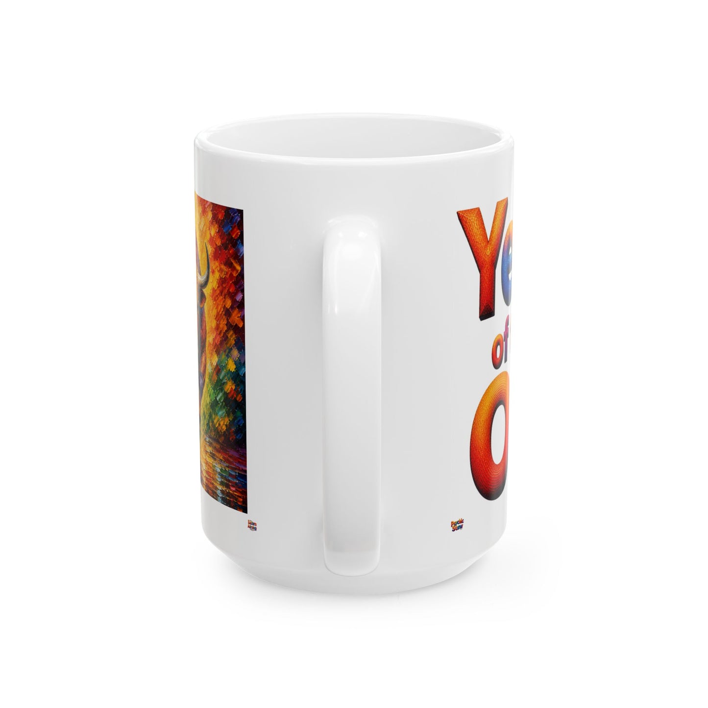 Year of the Ox Mug | Ceramic Coffee Mug 11oz. | 15oz.